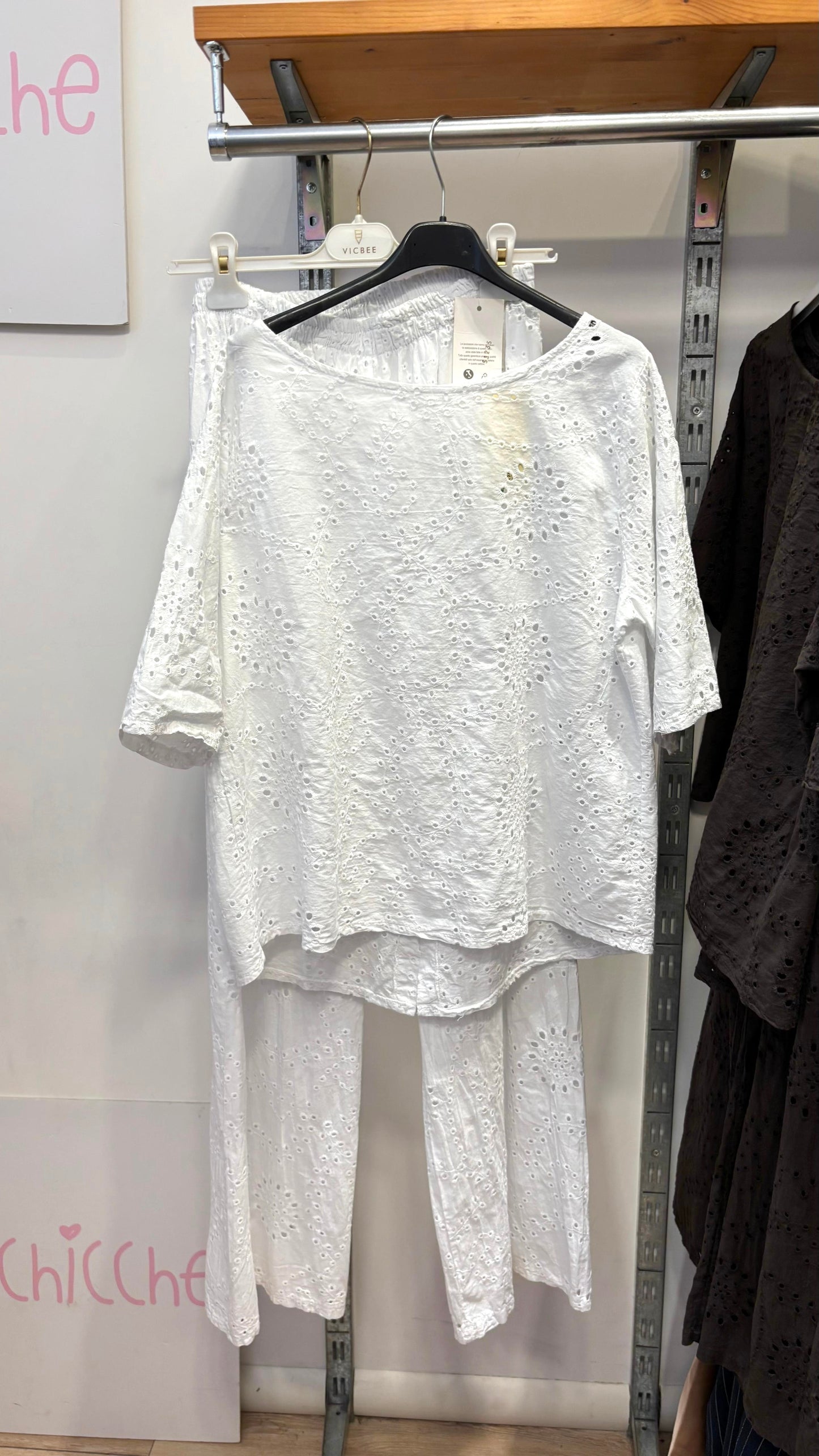 SALDI|Blusa Sangallo