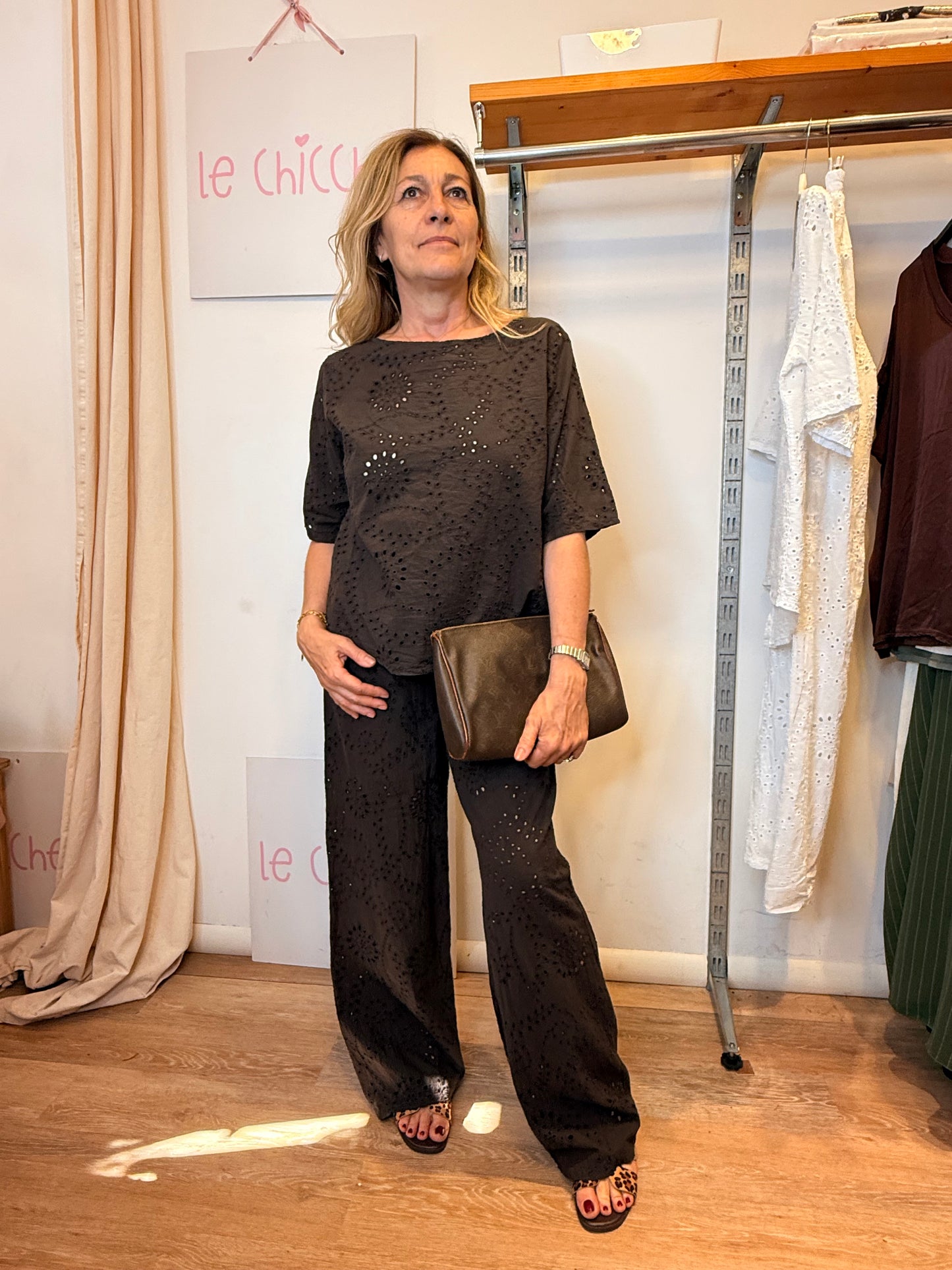 SALDI|Blusa Sangallo