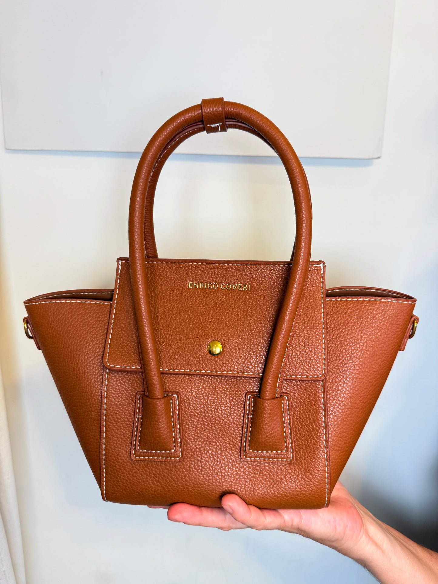 SALDI|Borsa Enrico Coveri ecopelle