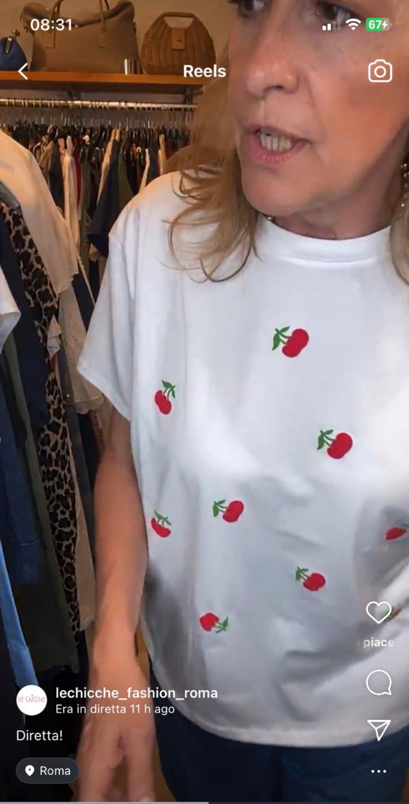T-shirt ciliegie 🍒