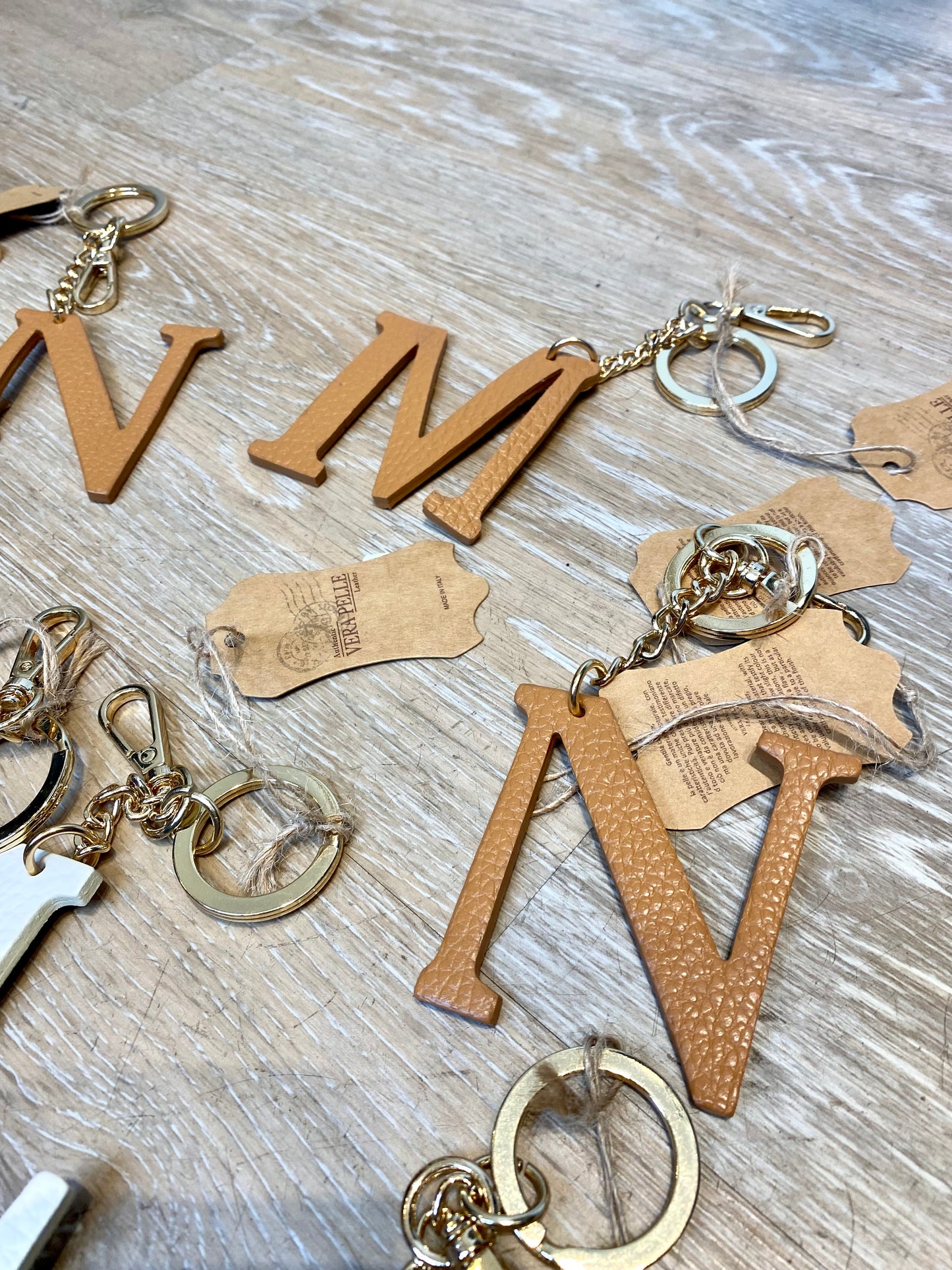 Lettera portachiavi- charm