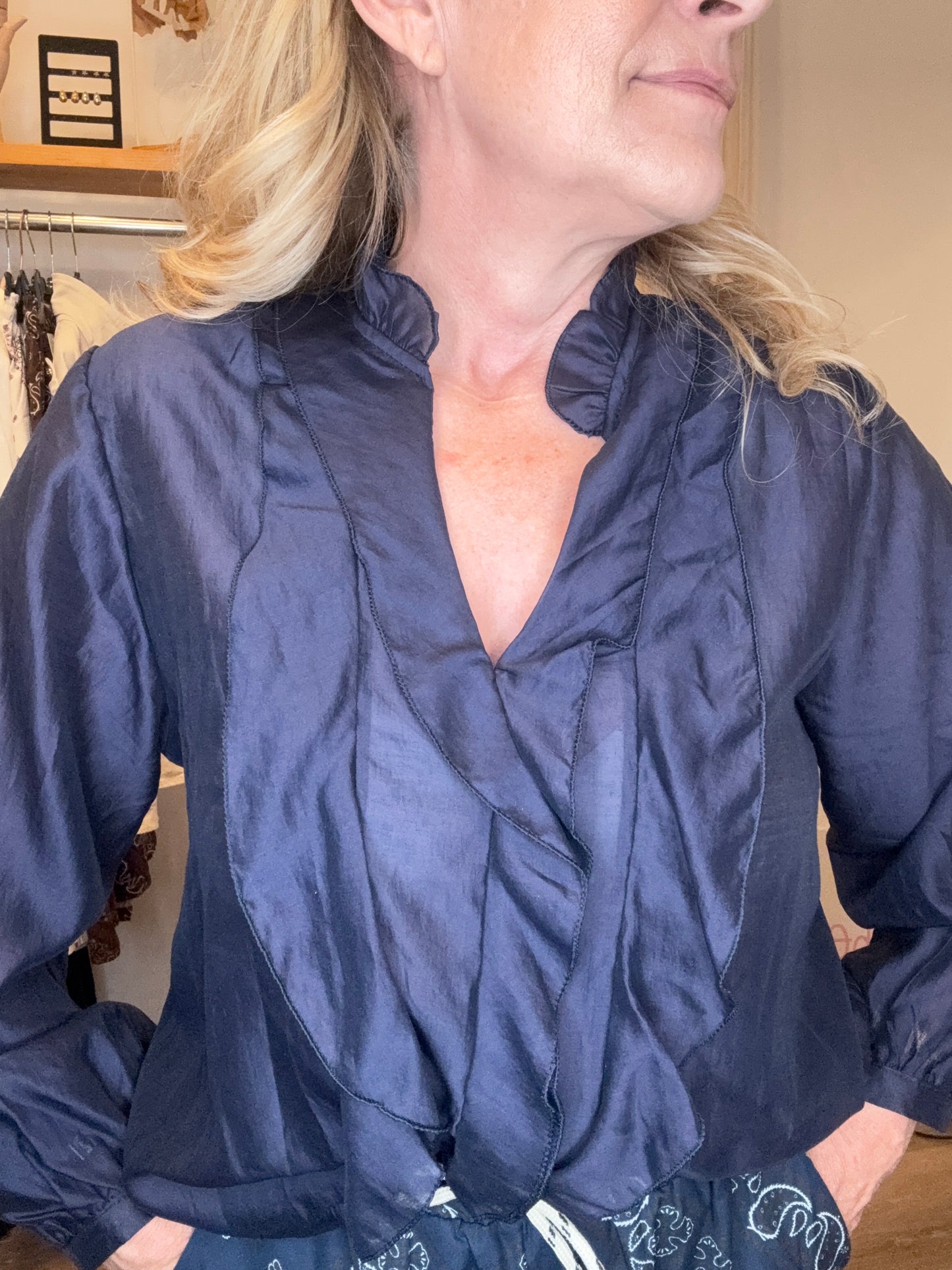SALDI|Camicia ruches Bologna