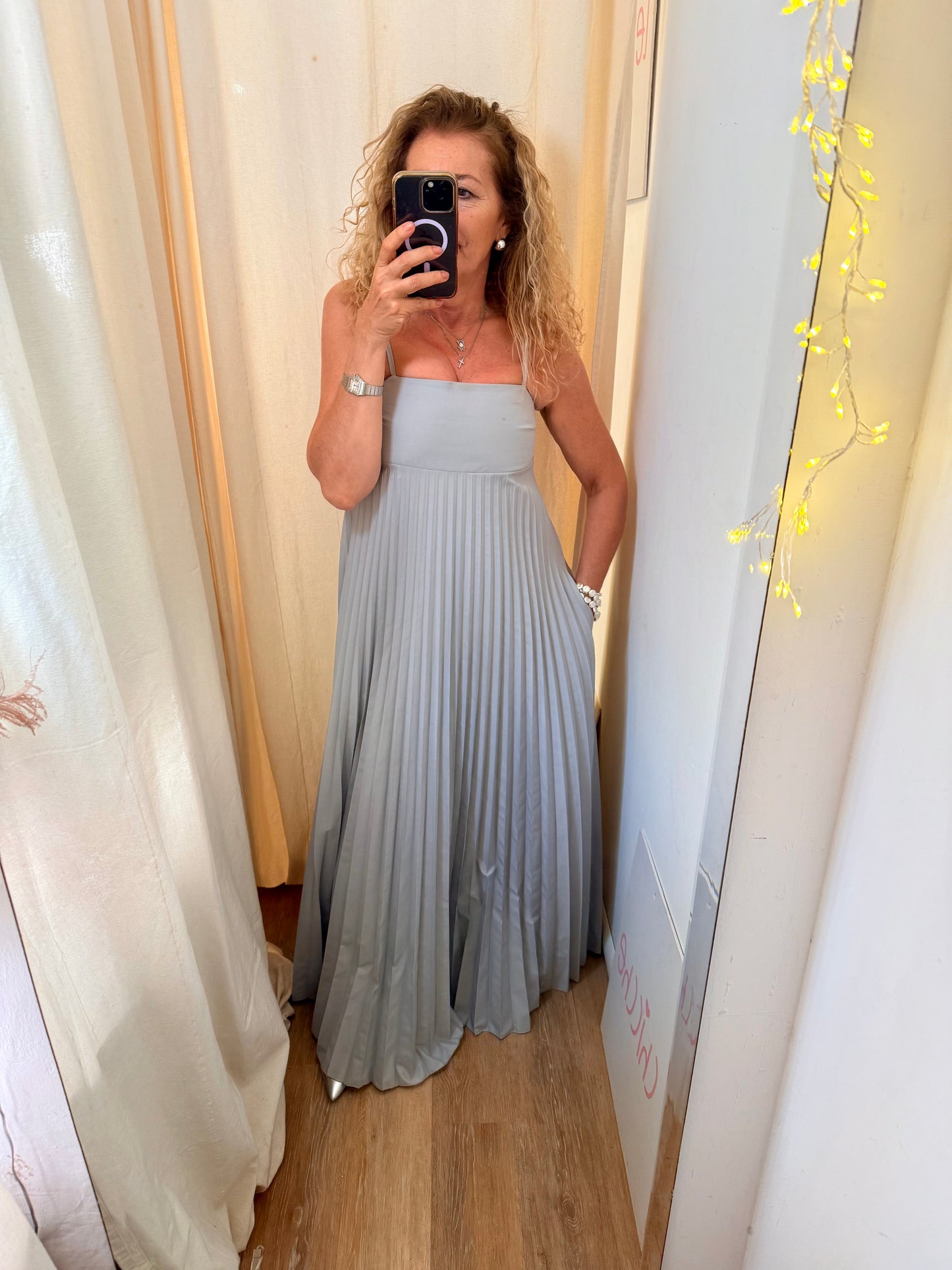 SALDI|Abito plisse Lumina sconto 80%