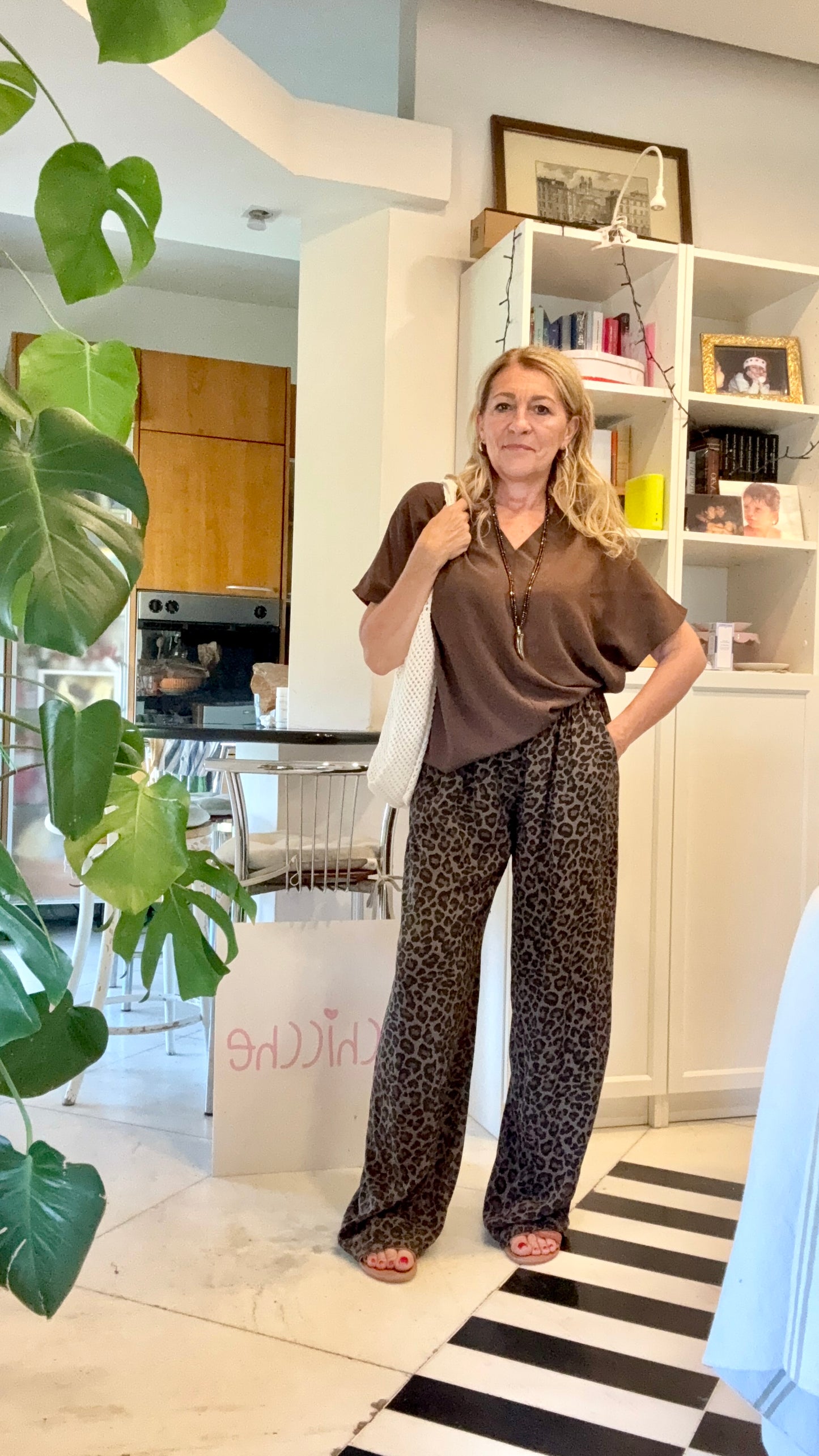 SALDI|Pantalone maculato