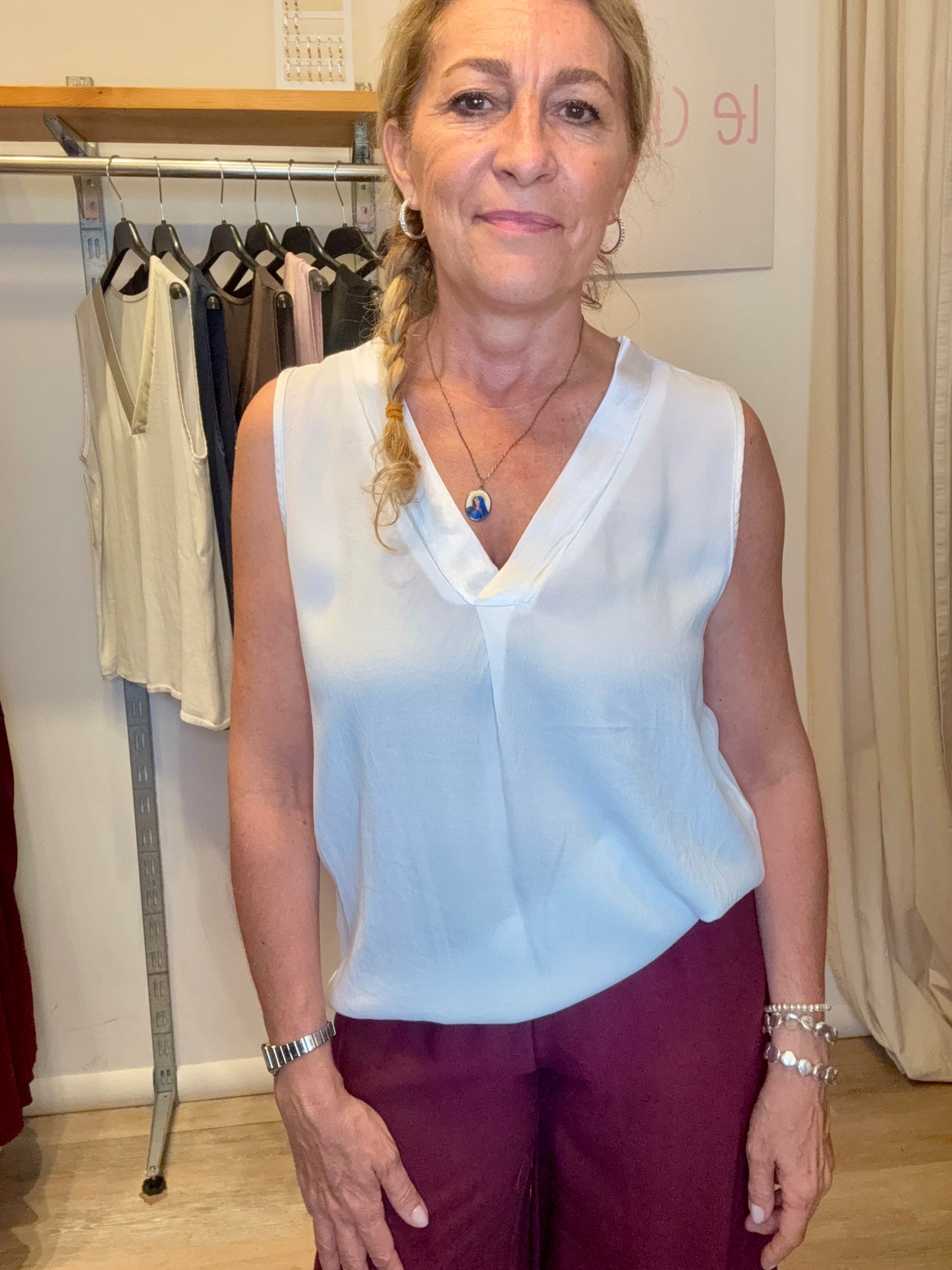 SALDI|Blusa a V Mary 21778