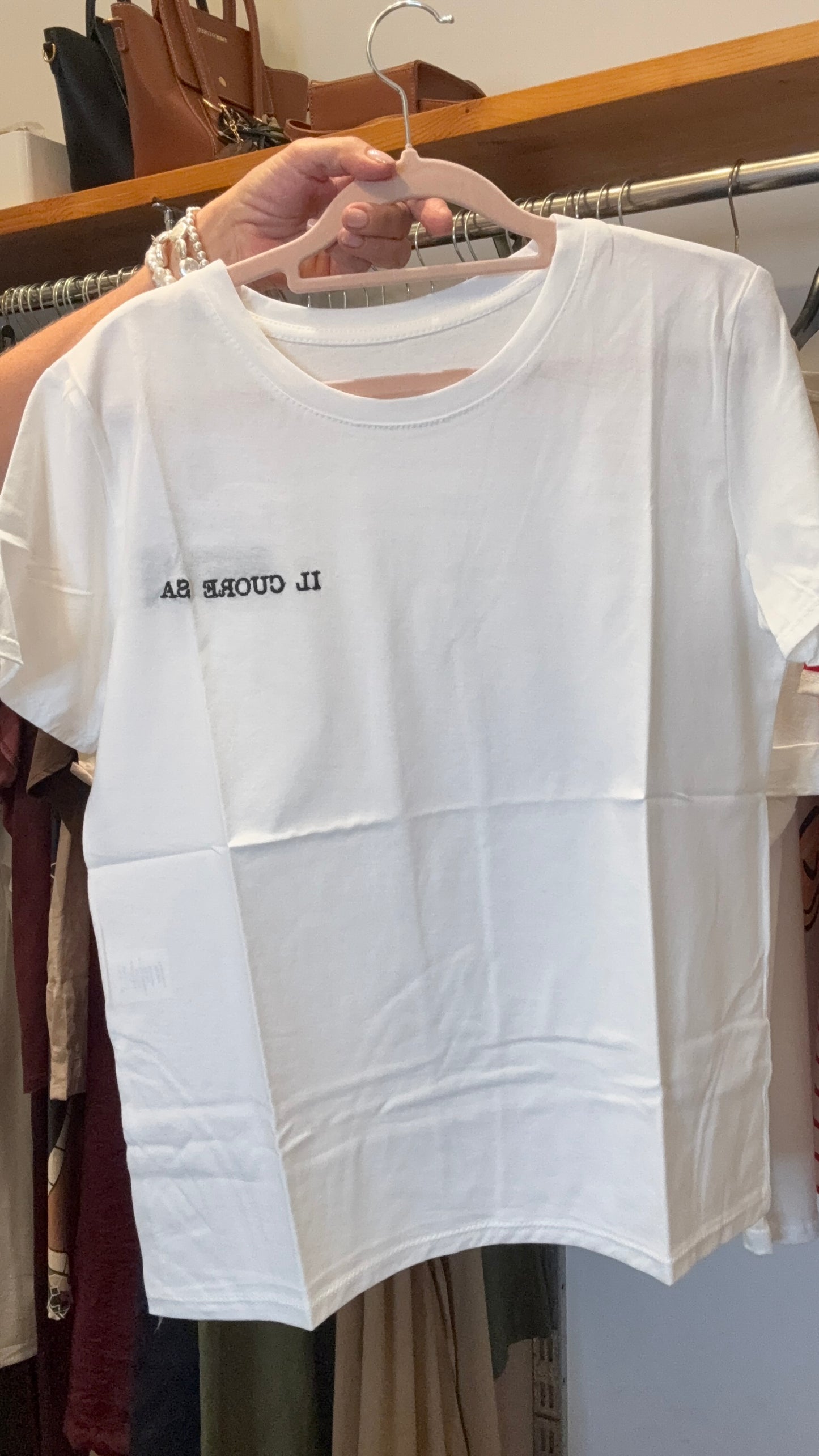 T-shirt il cuore sa