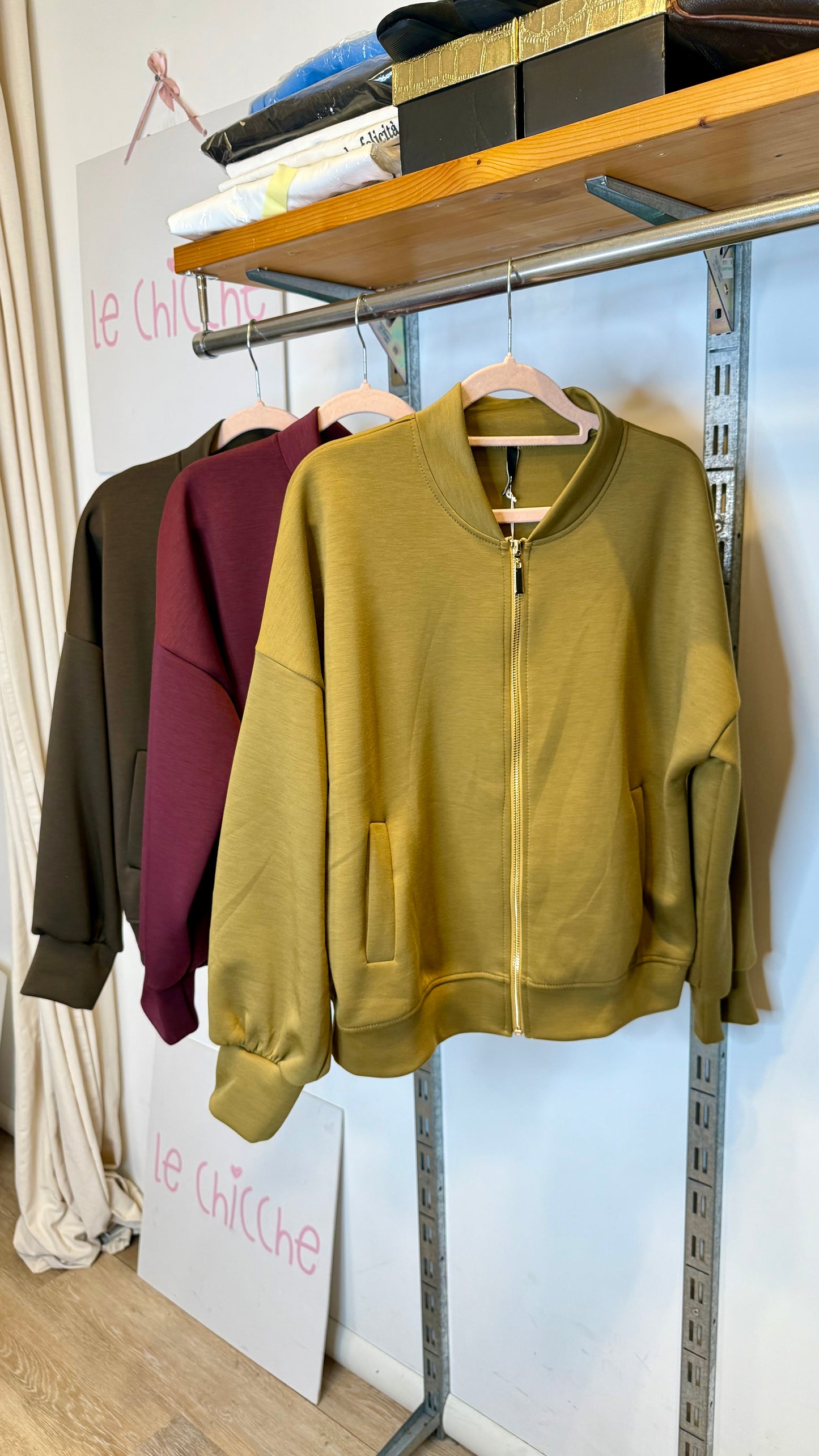 Felpa Laurence con zip