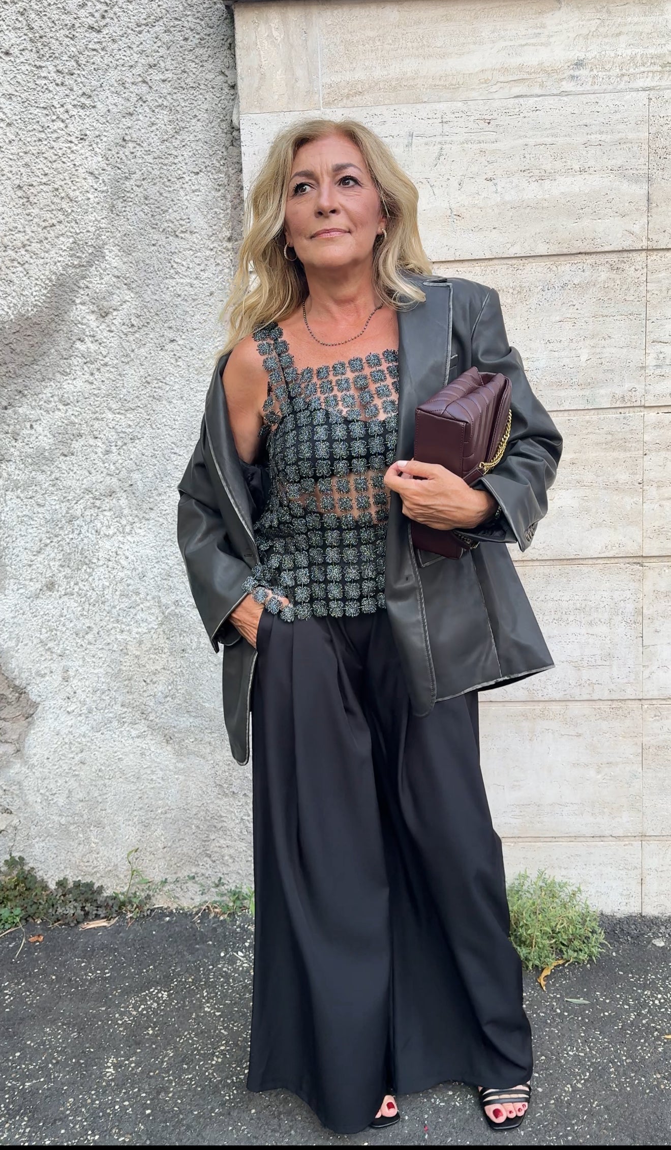 Pantaloni palazzo Ludovica