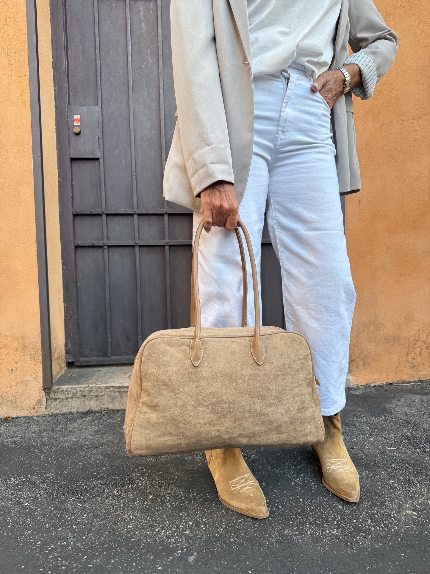 Borsa 👜 eco-camoscio