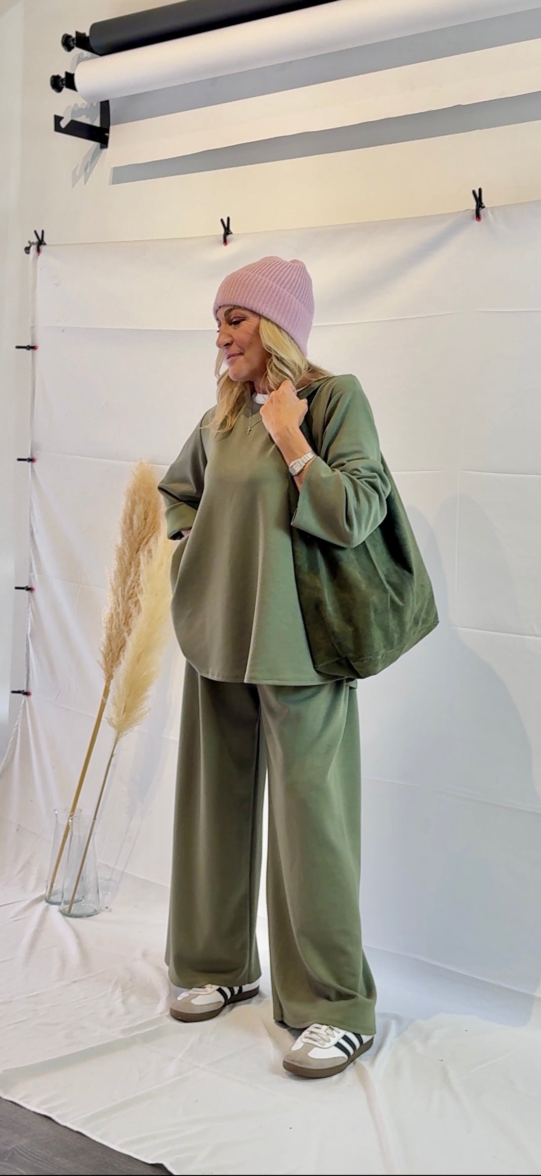Borsa in suede Beverly
