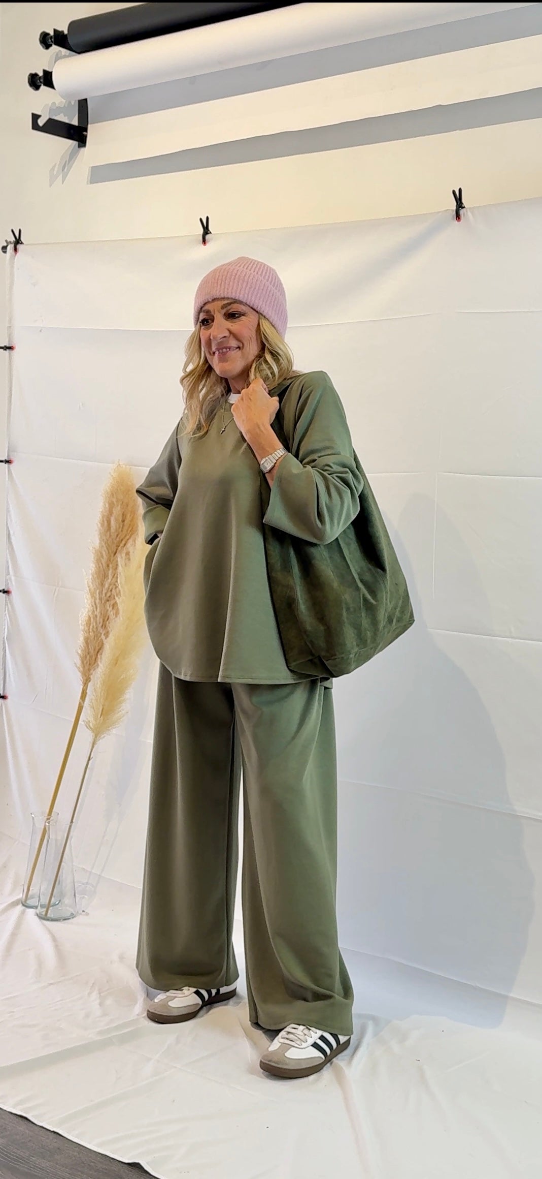 Borsa in suede Beverly