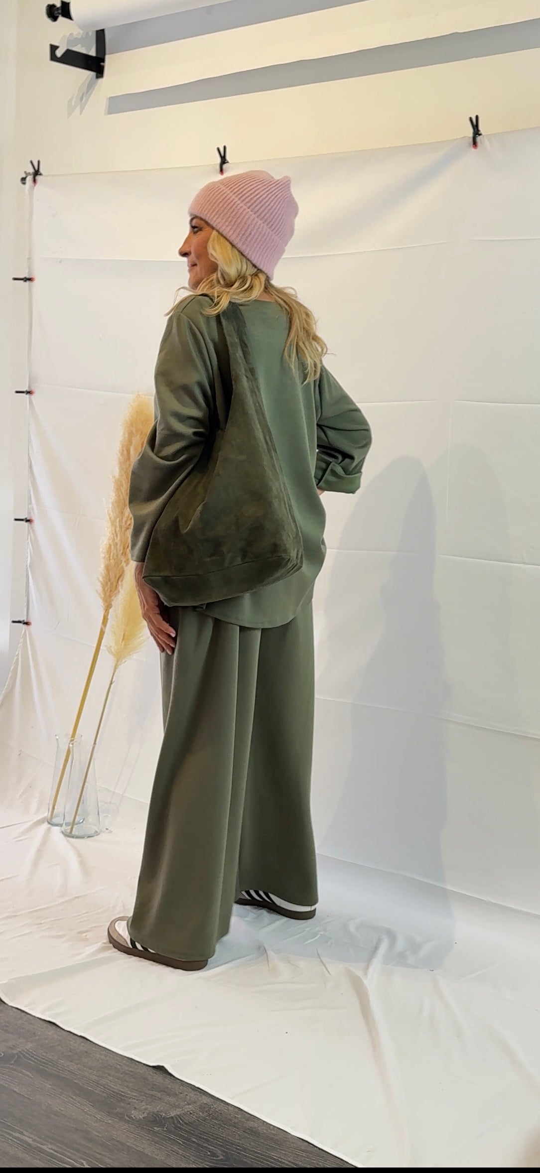 Borsa in suede Beverly