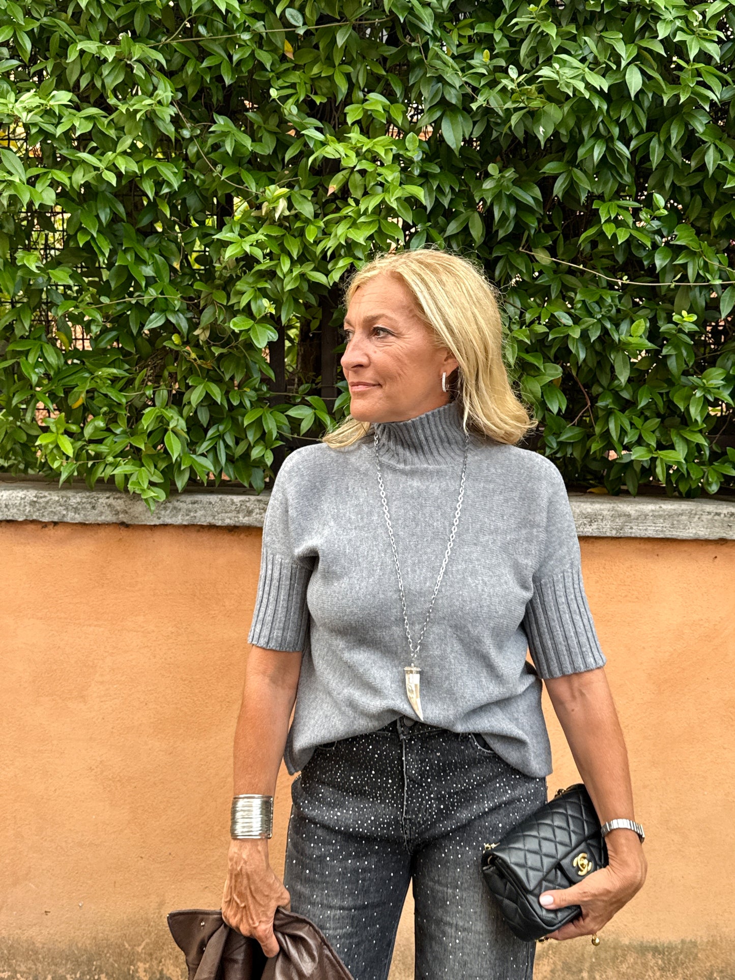 Jeans strass Claudine Curvy