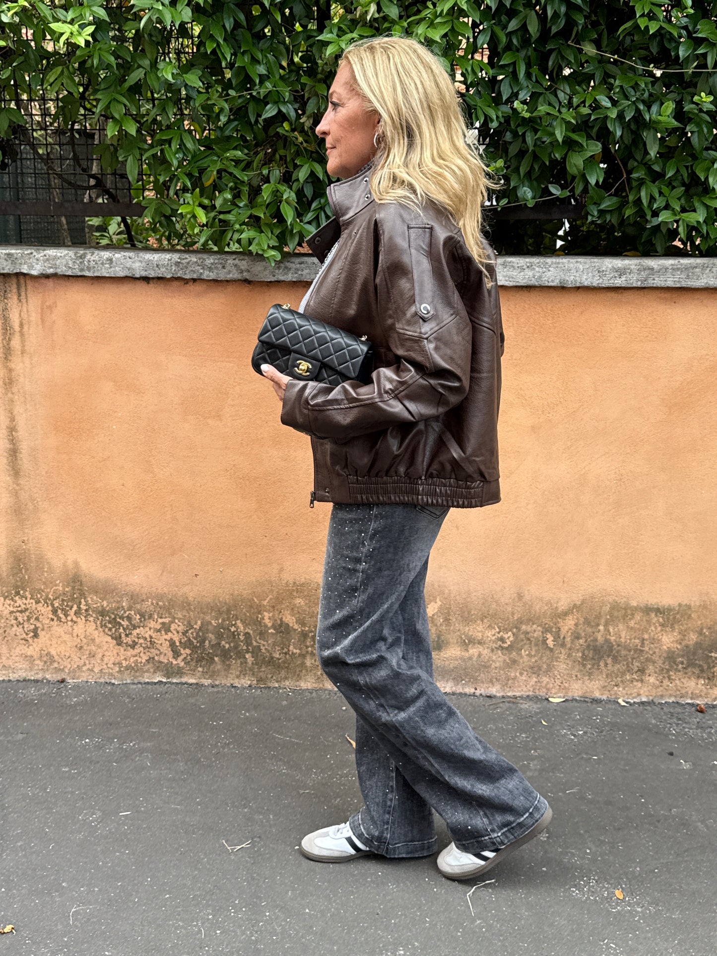 Giubbotto in ecopelle Susan