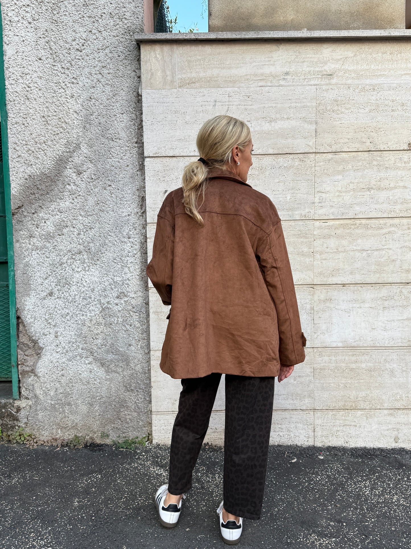 Pantaloni Ovetto animalier