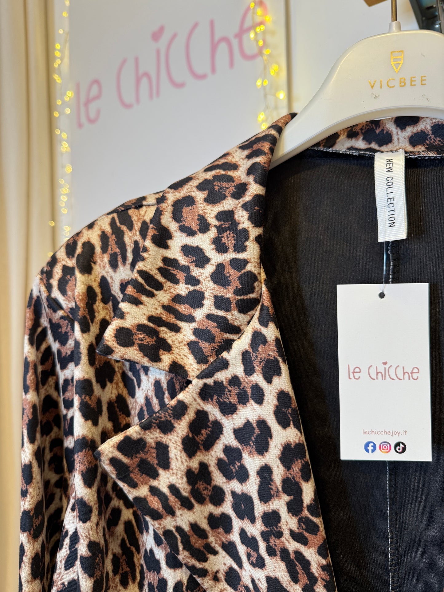 8235 giacca leopardata Curvy