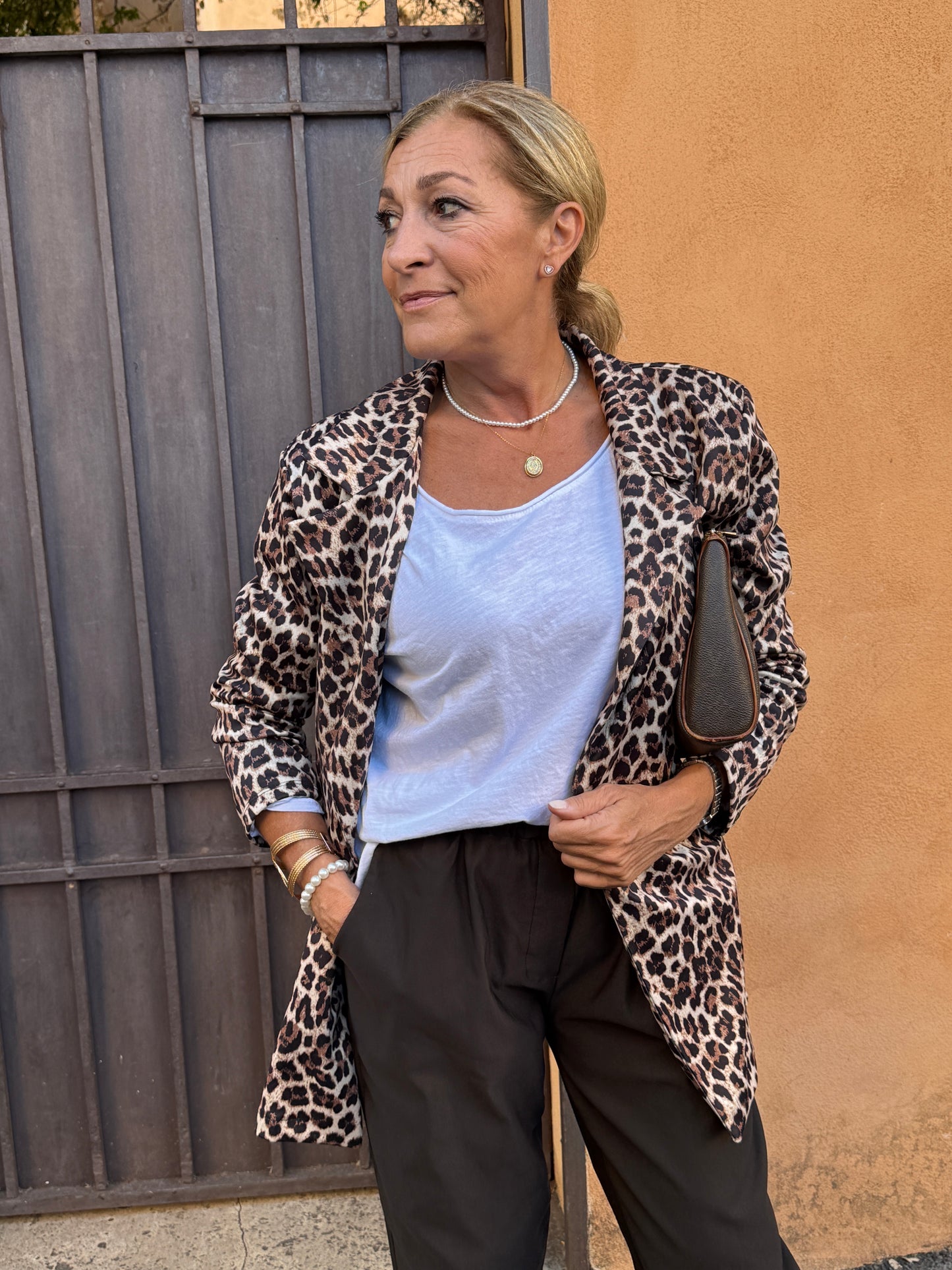 8235 giacca leopardata Curvy
