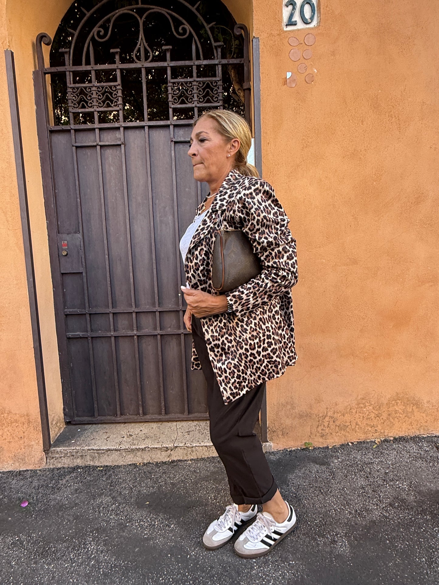 8235 giacca leopardata Curvy