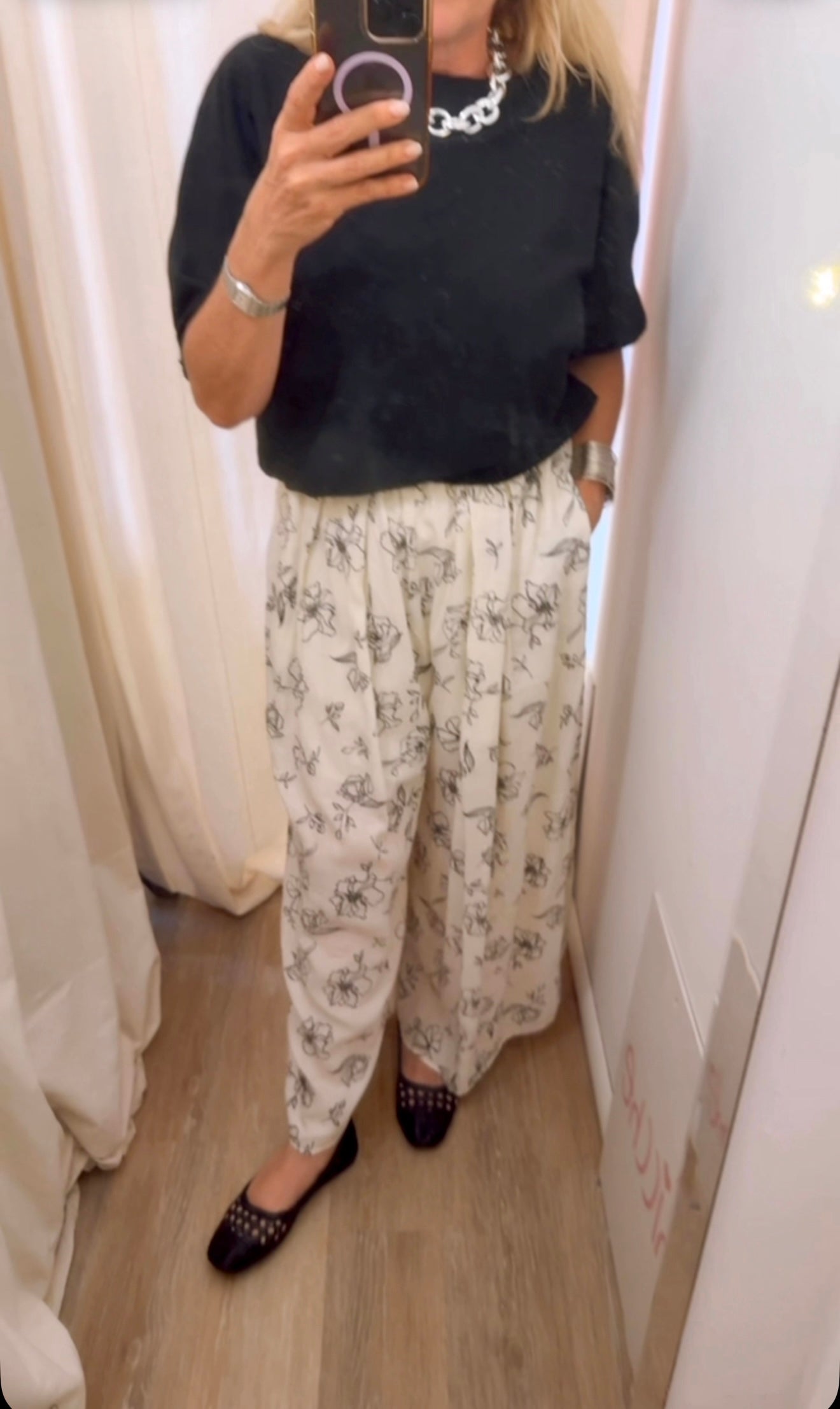 Pantaloni palazzo Dream Bologna