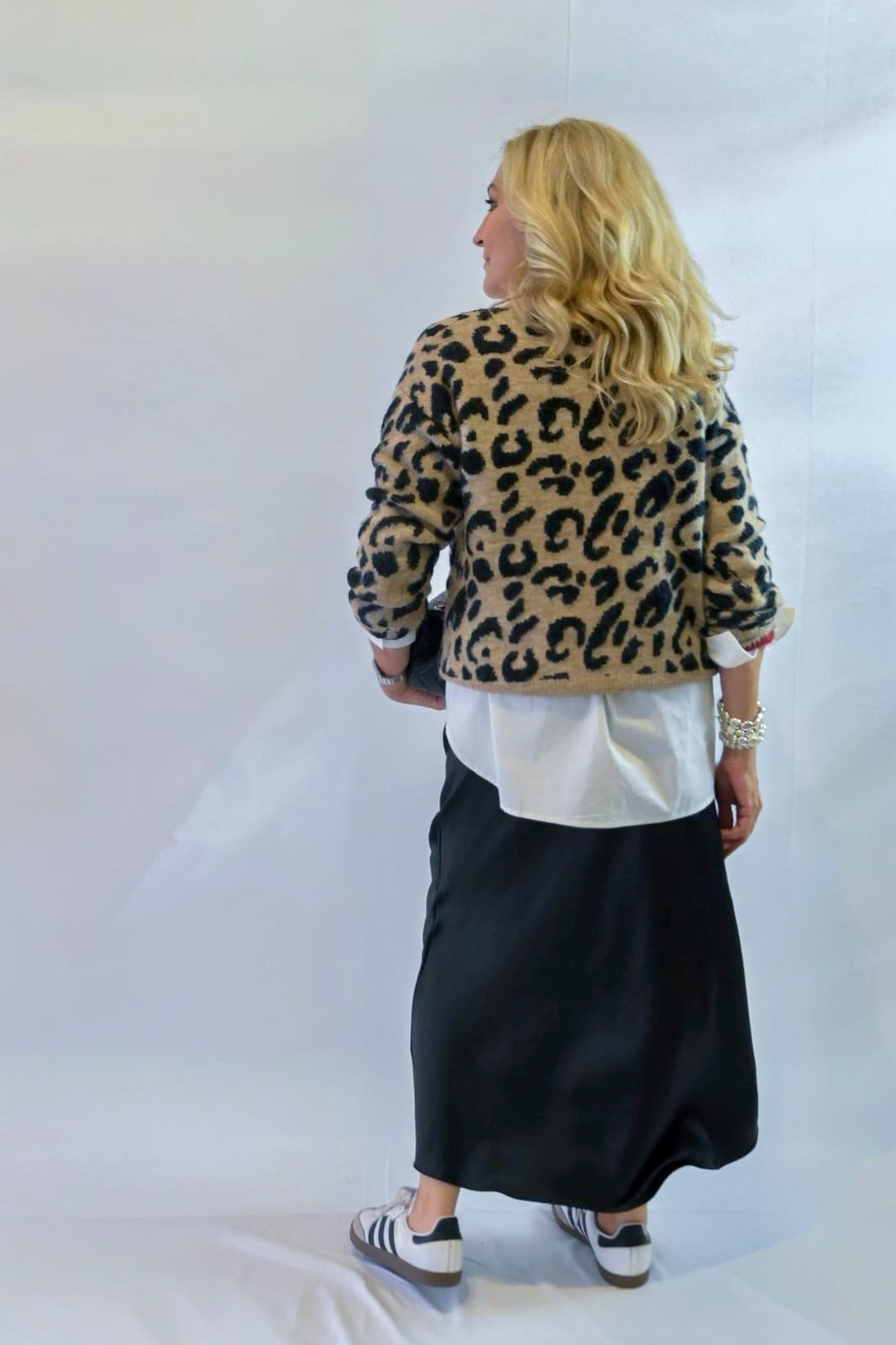 Cardigan animalier