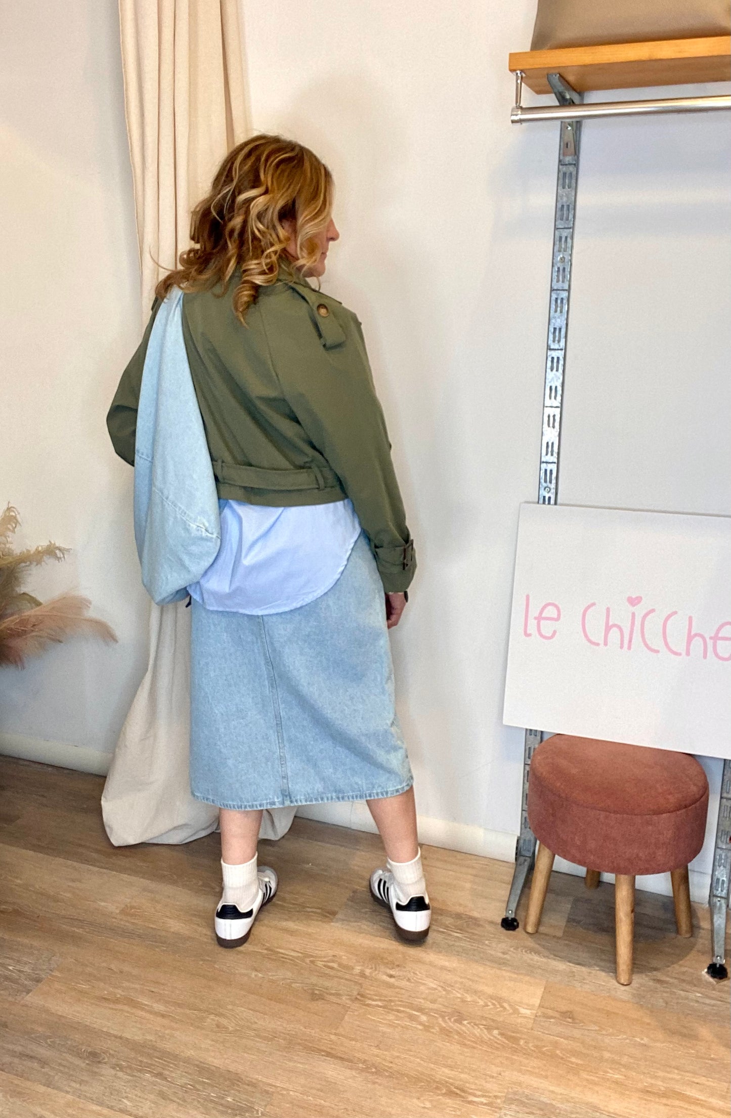 Maxi bag in jeans