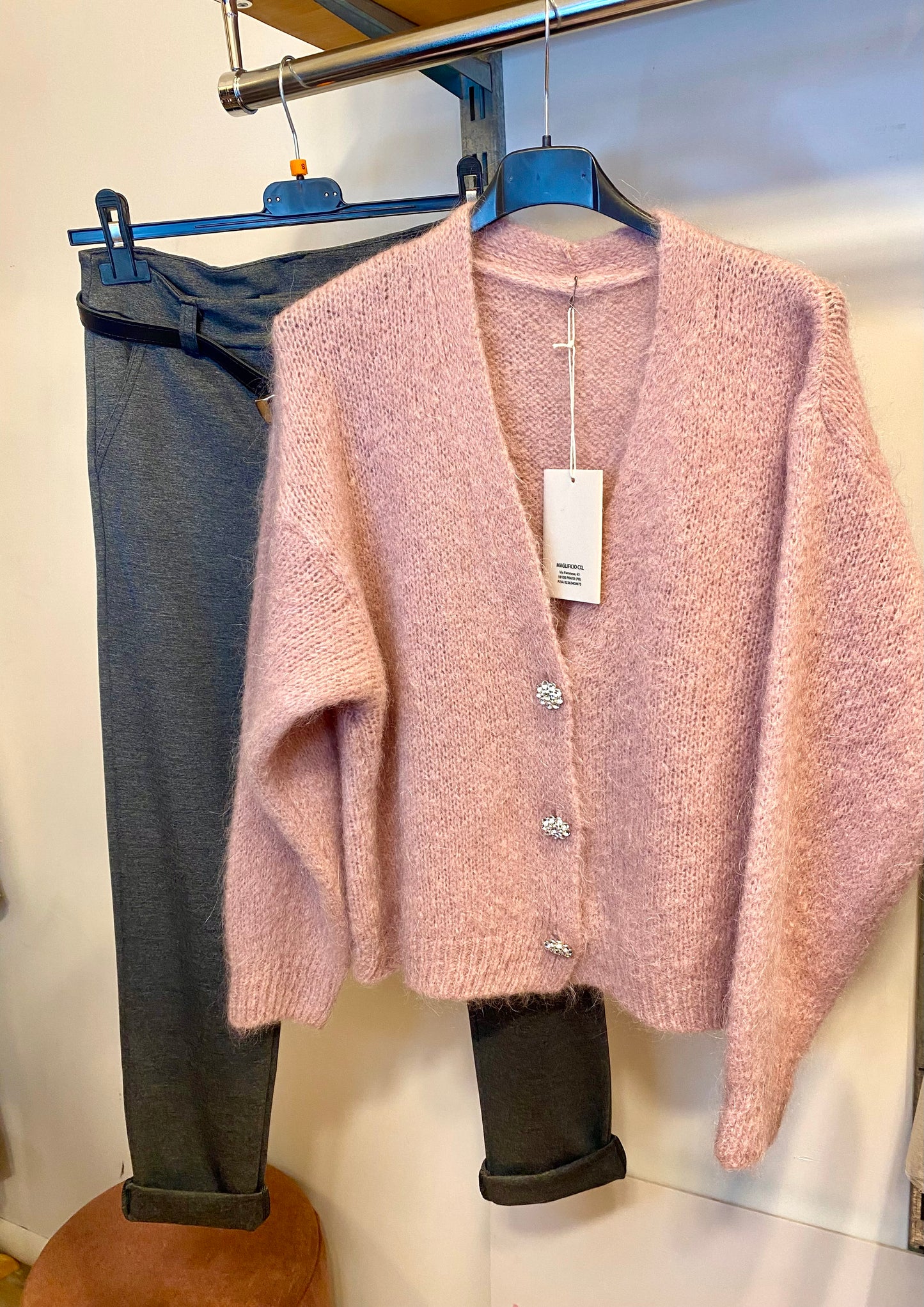 Pantalone Mariapaola grigio