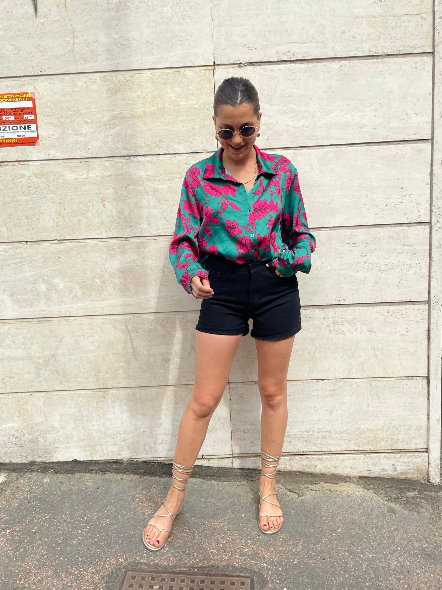 Shorts Alessandra neri
