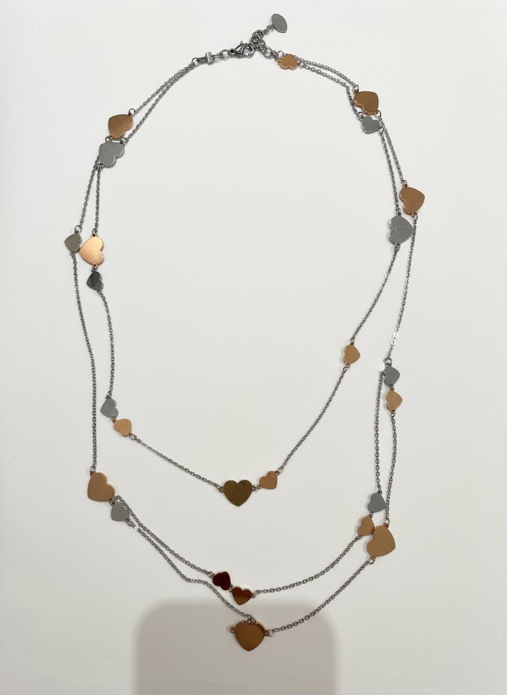 Collana cuori