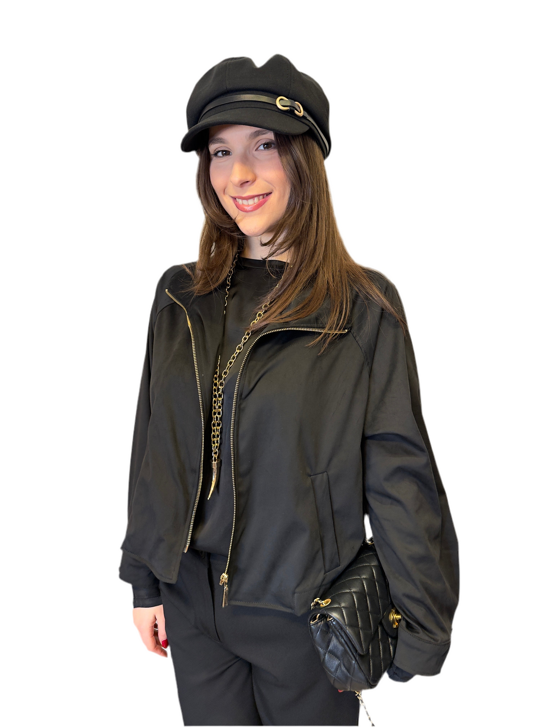 giacca 2605801600 eco camoscio zip