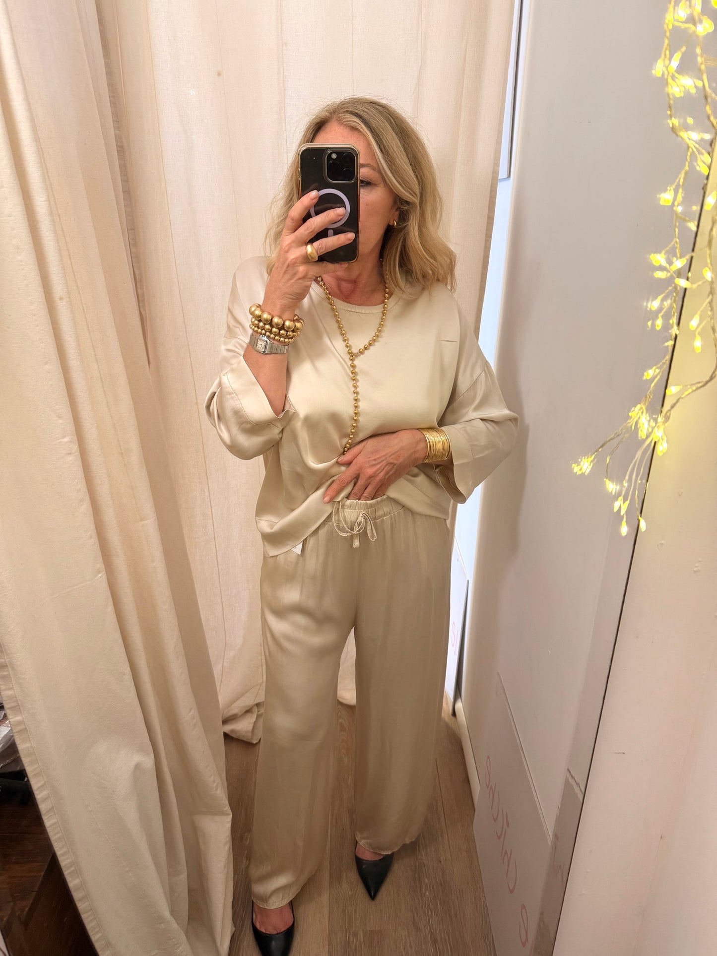 Blusa in raso  22176