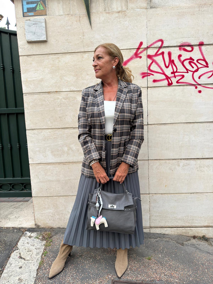 New gonna lunga plissè RIF0011