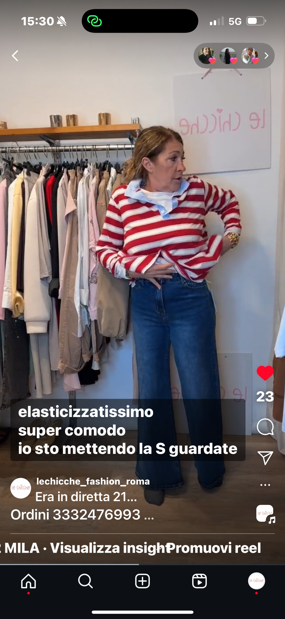 JEANS PALAZZO M004