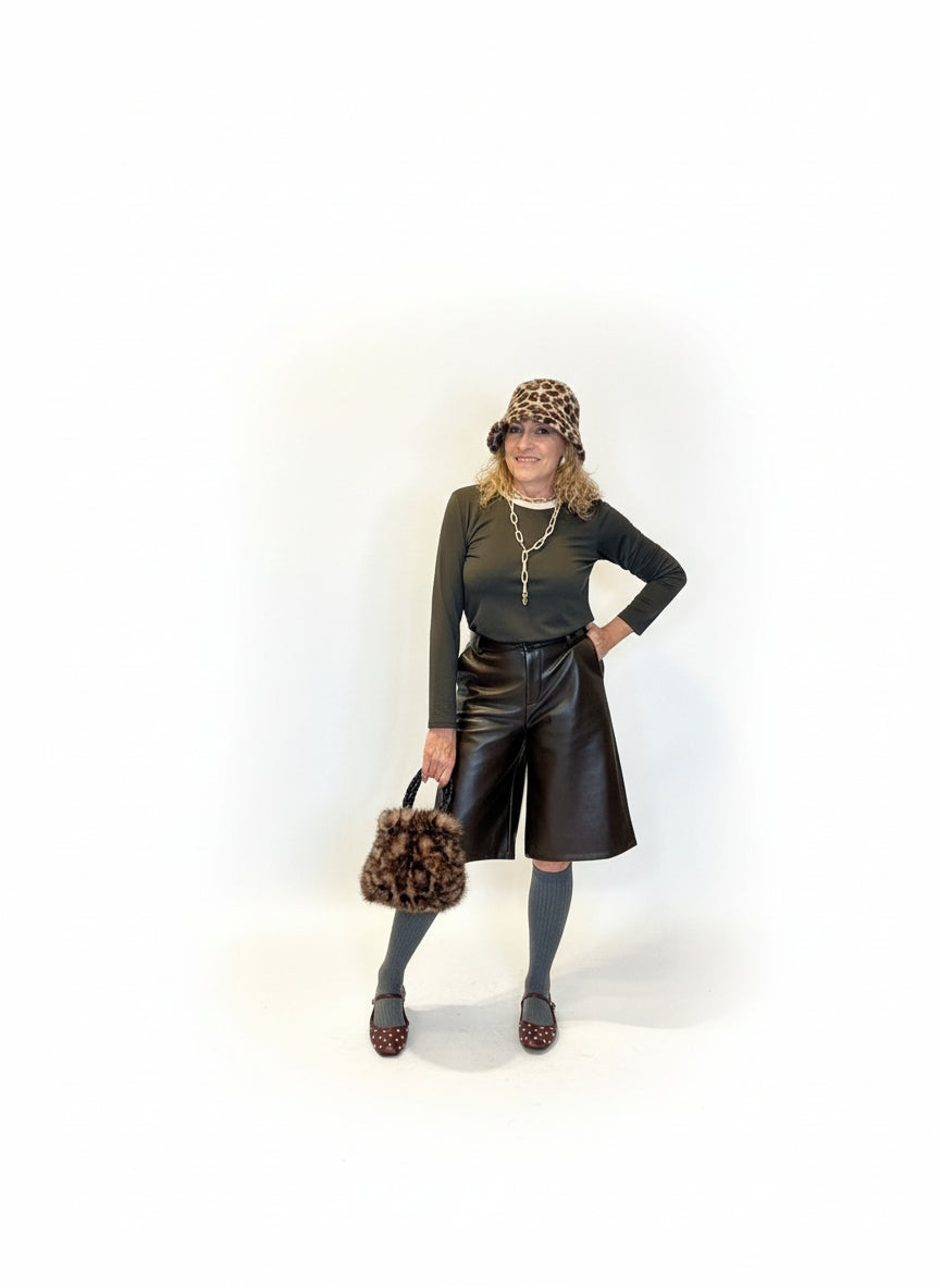 Bermuda ecopelle tg L48