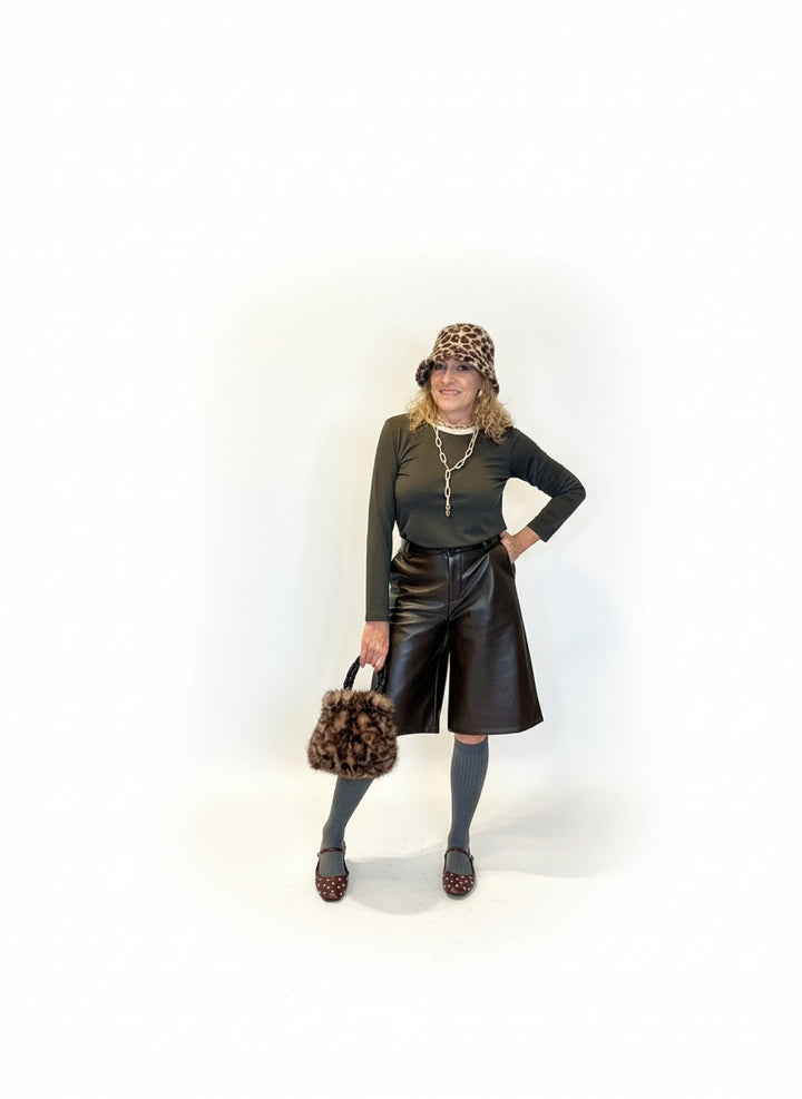 Bermuda ecopelle tg L48