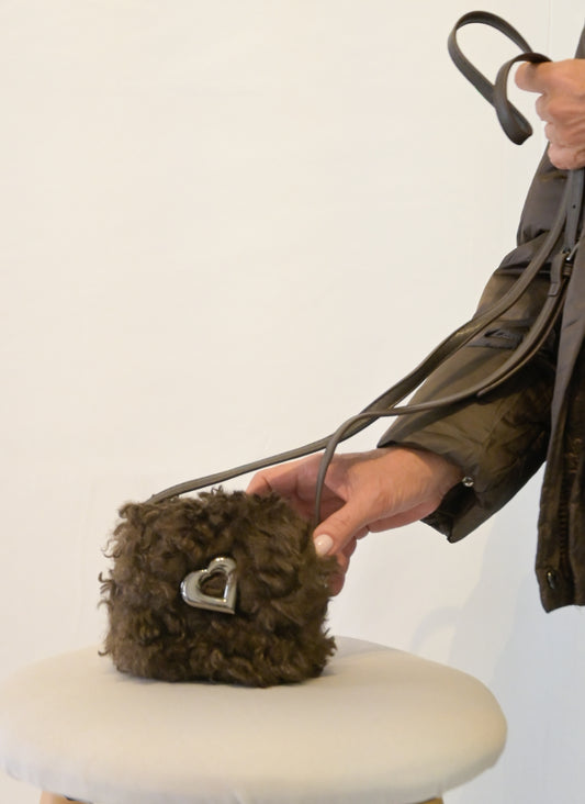 Bag peluche cuore