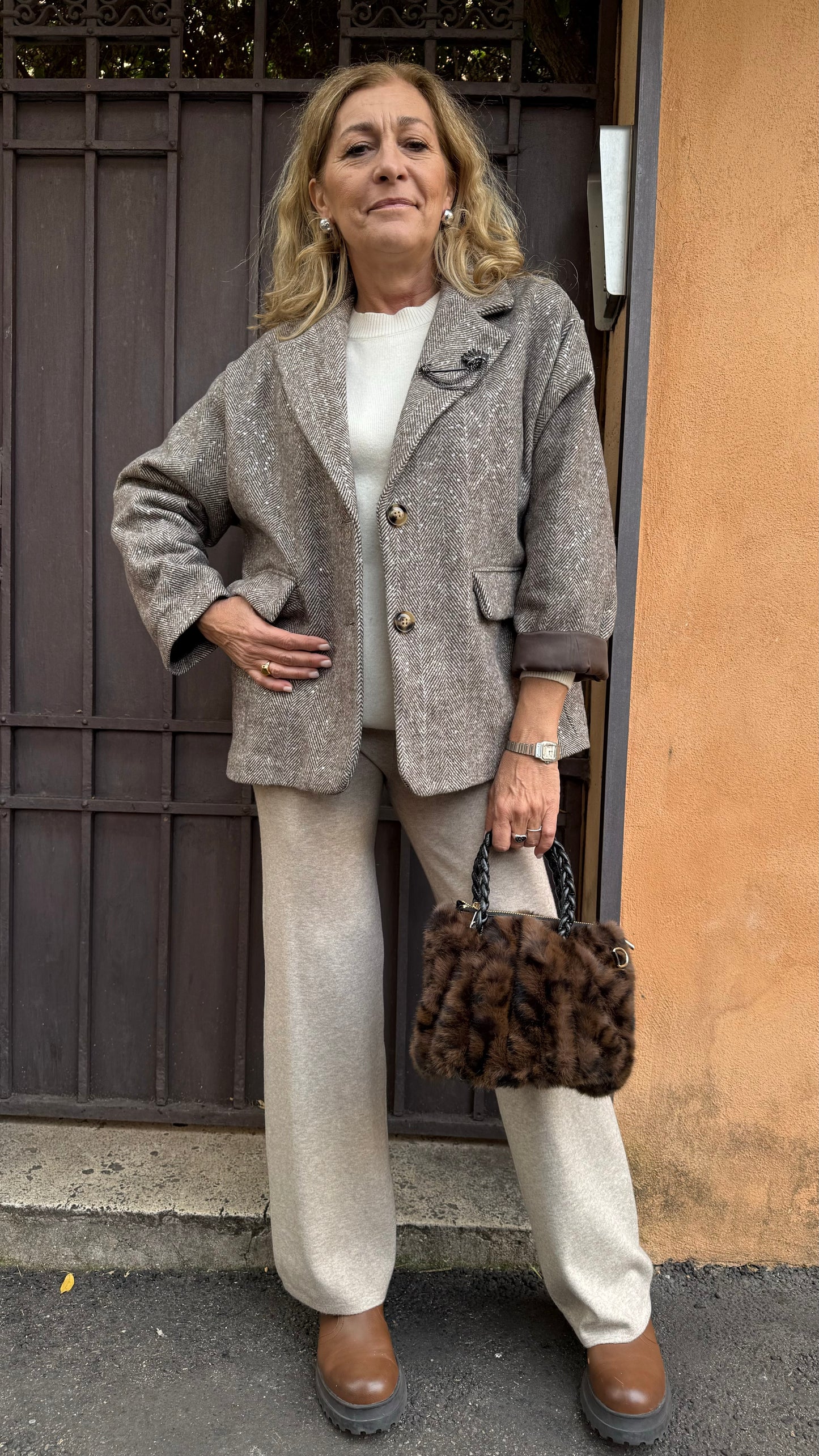 Pantalone in maglia Chiara