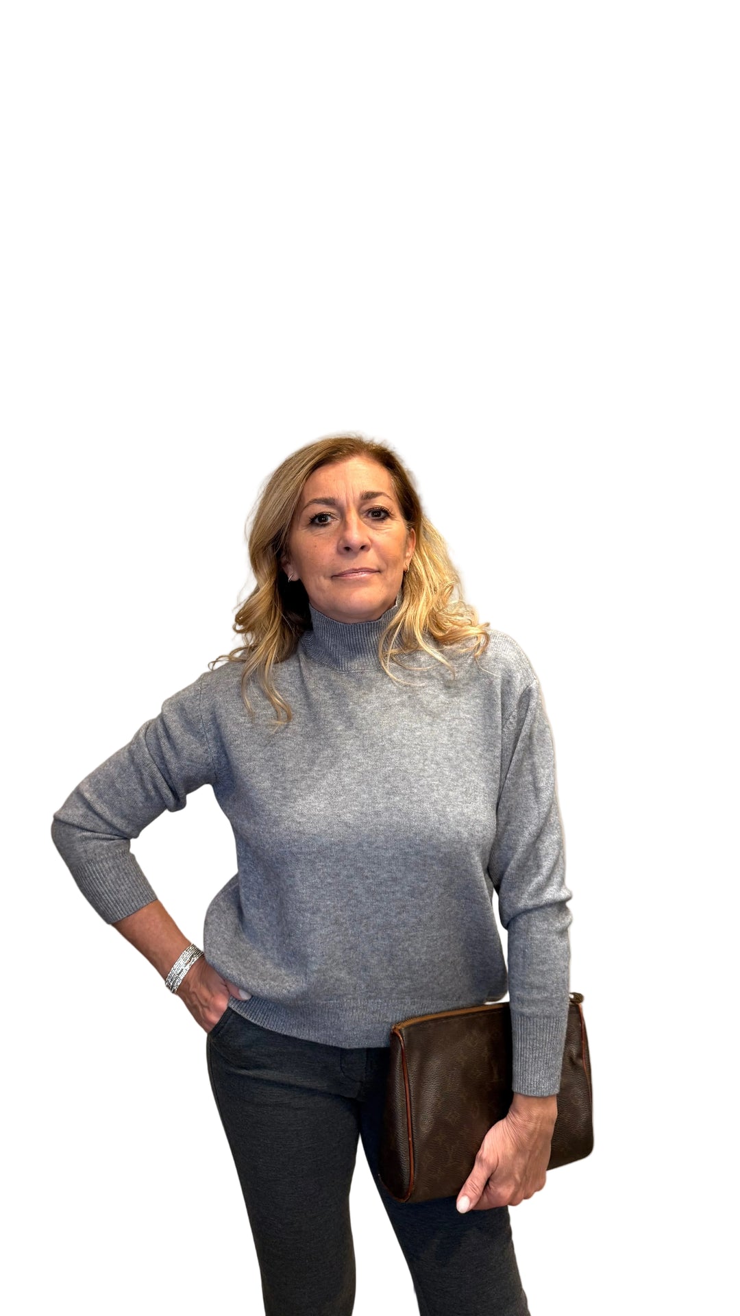 Maglione Lupetto ampio 8803