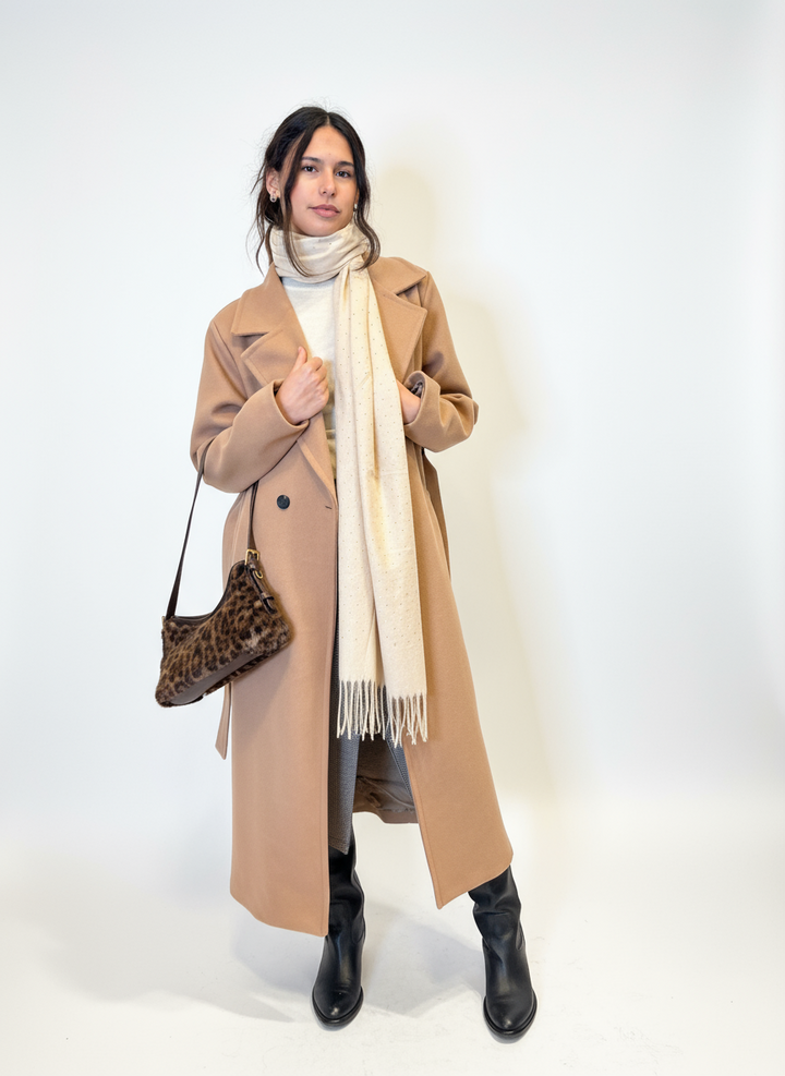 Sciarpa in viscosa microstrass