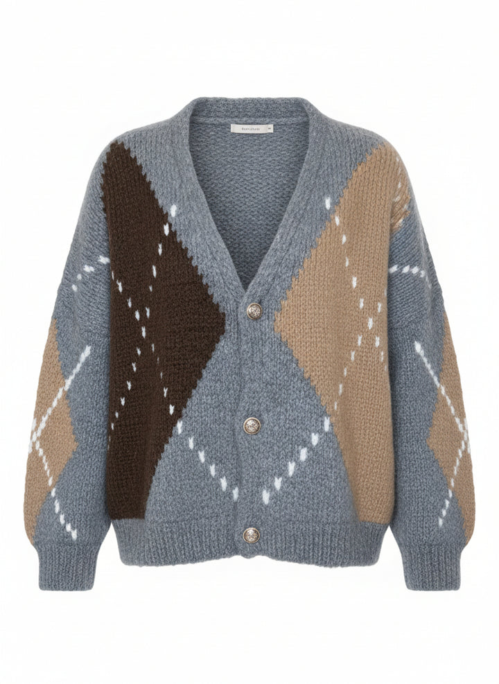 Luxury|Cardigan rombi collezione Bologna31173