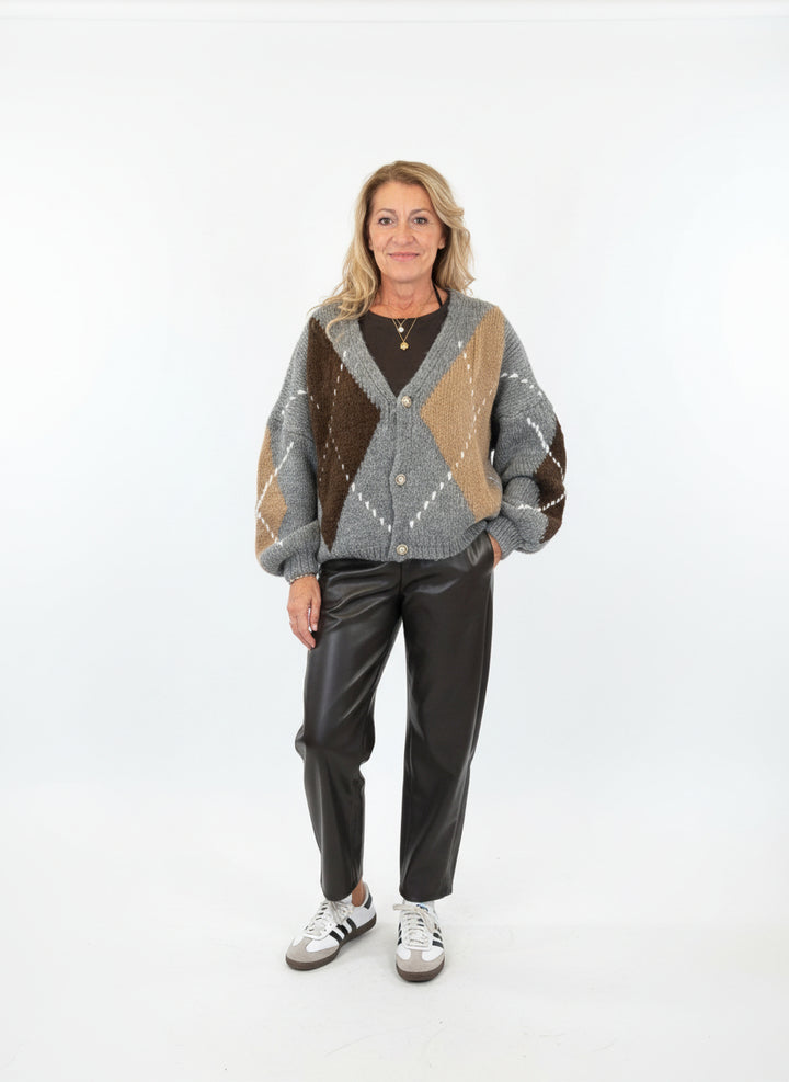 Luxury|Cardigan rombi collezione Bologna31173