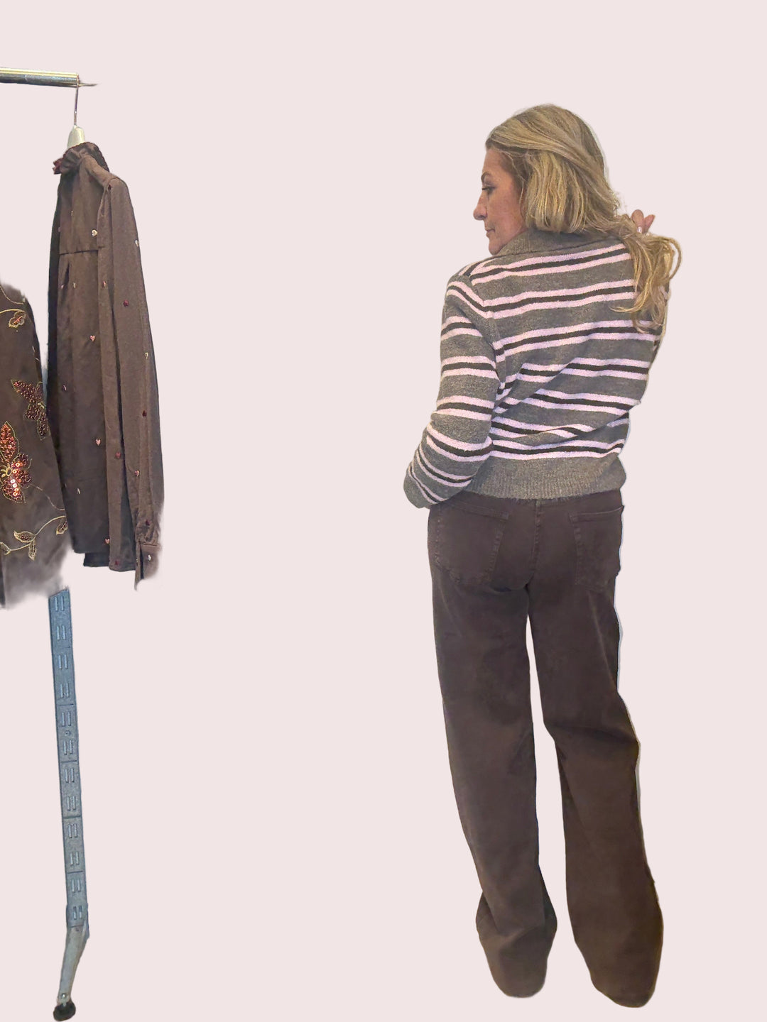 Luxury|Maglione polo a righe 51216