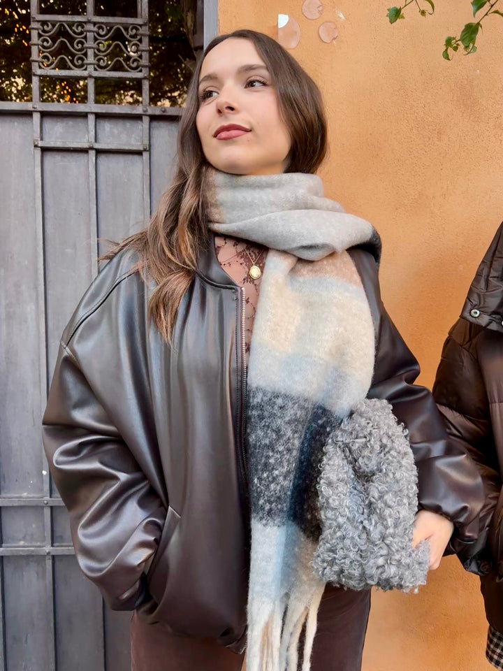 Sciarpona lunga mélange