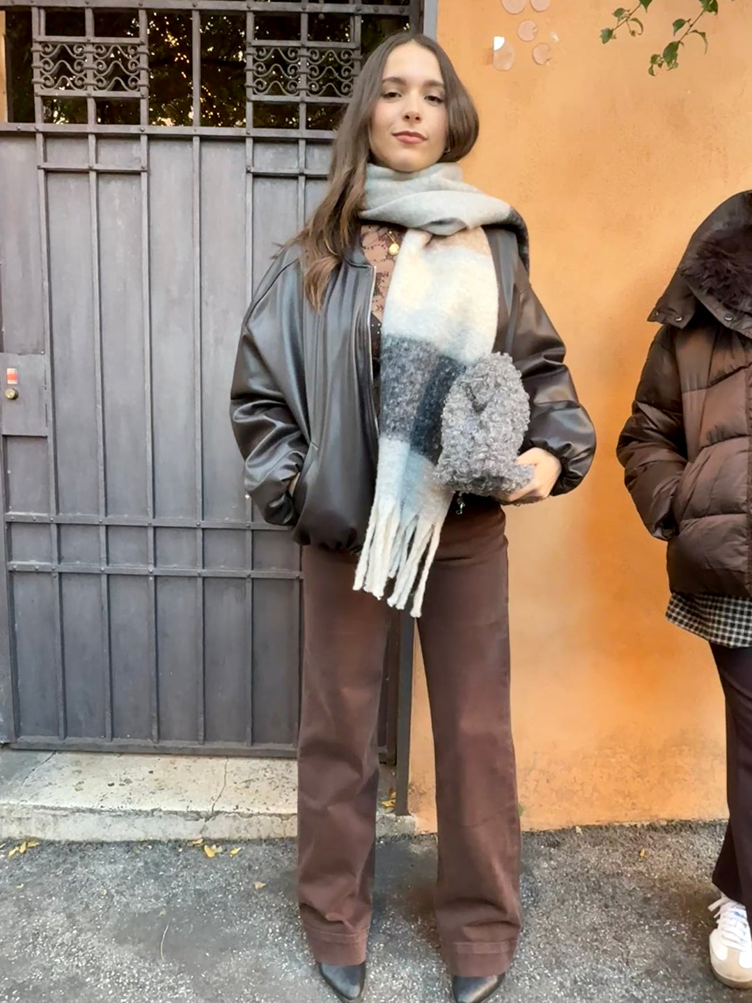 Sciarpona lunga mélange