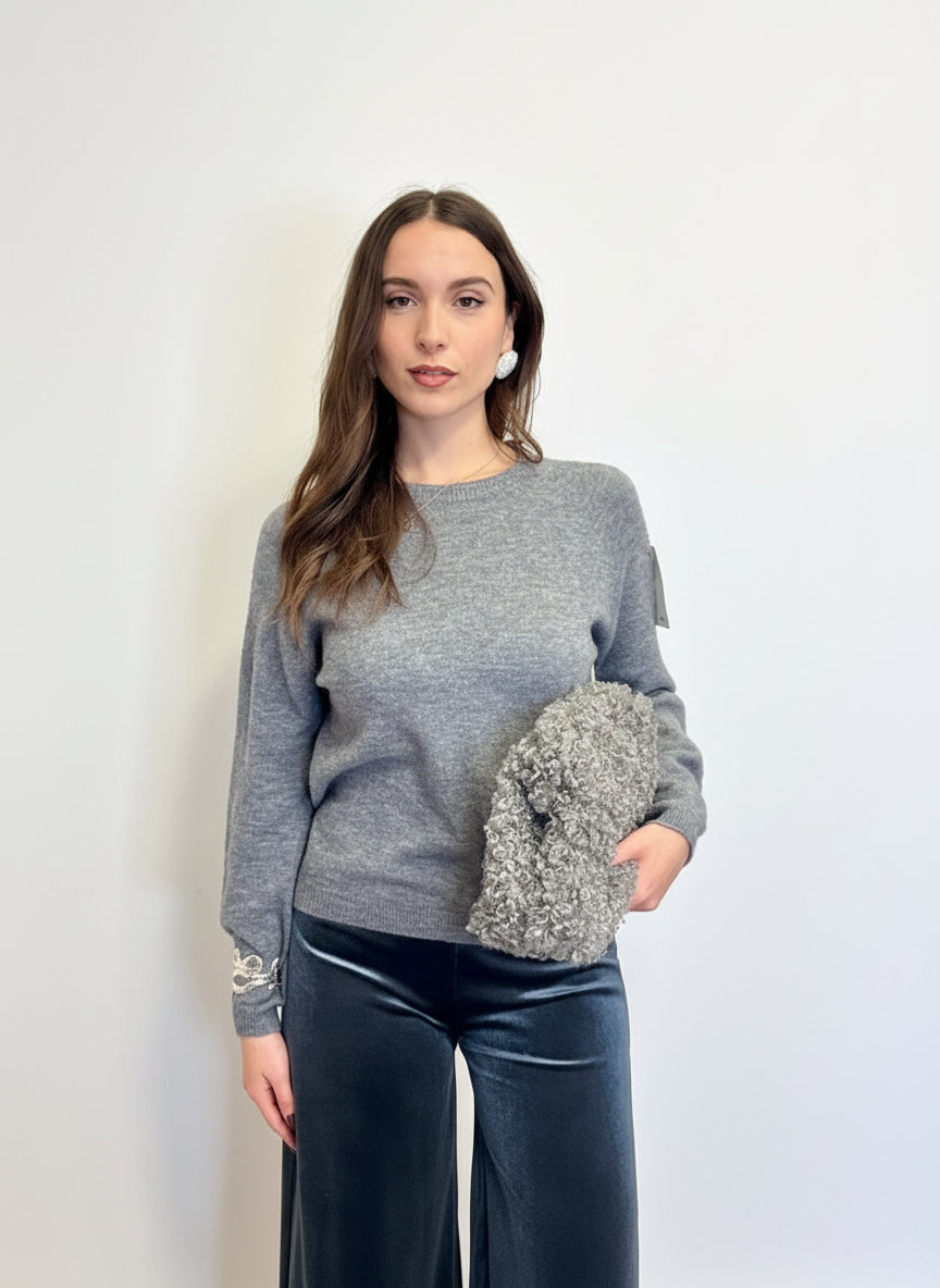 Maglioncino classico girocollo