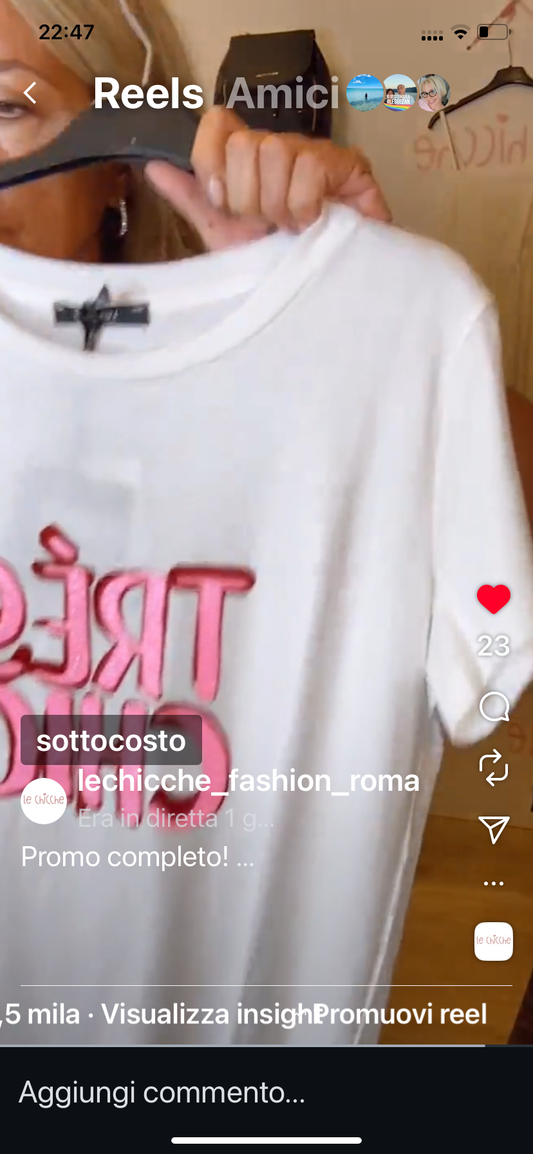 T-shirt Lumina chic