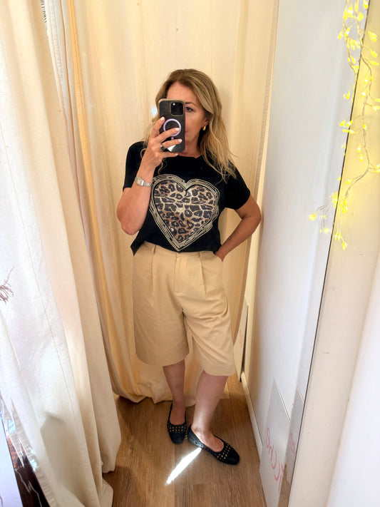 T-shirt over animalier   718142