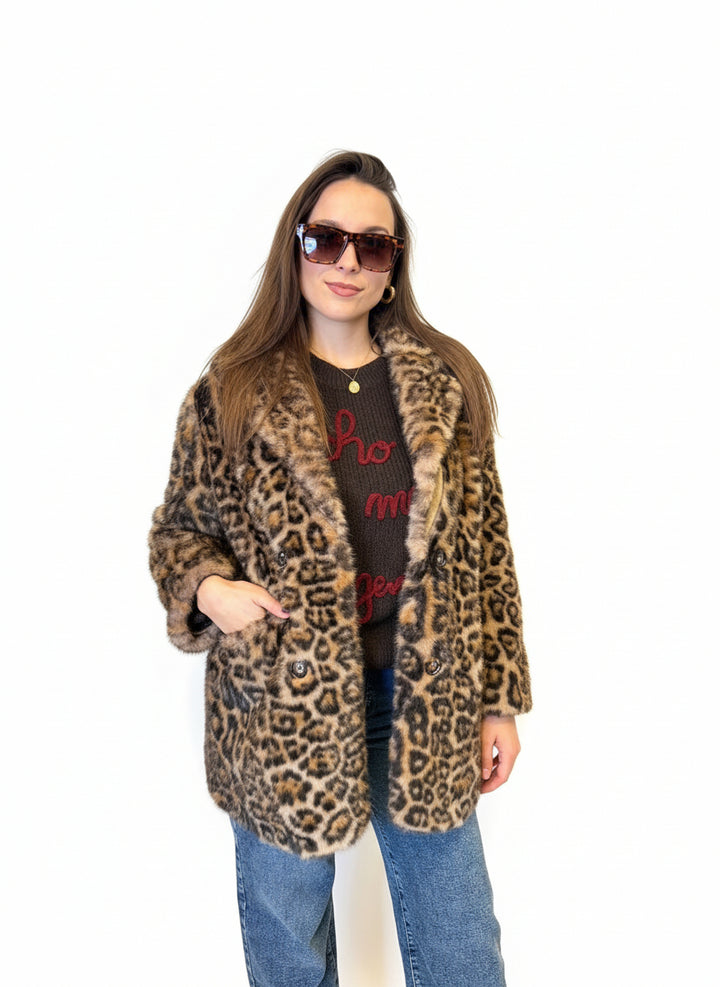 Pelliccia ecologica Leo taglia M/L