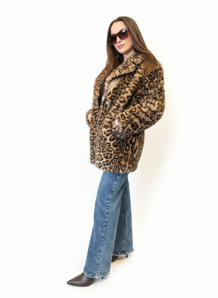 Pelliccia ecologica Leo taglia M/L