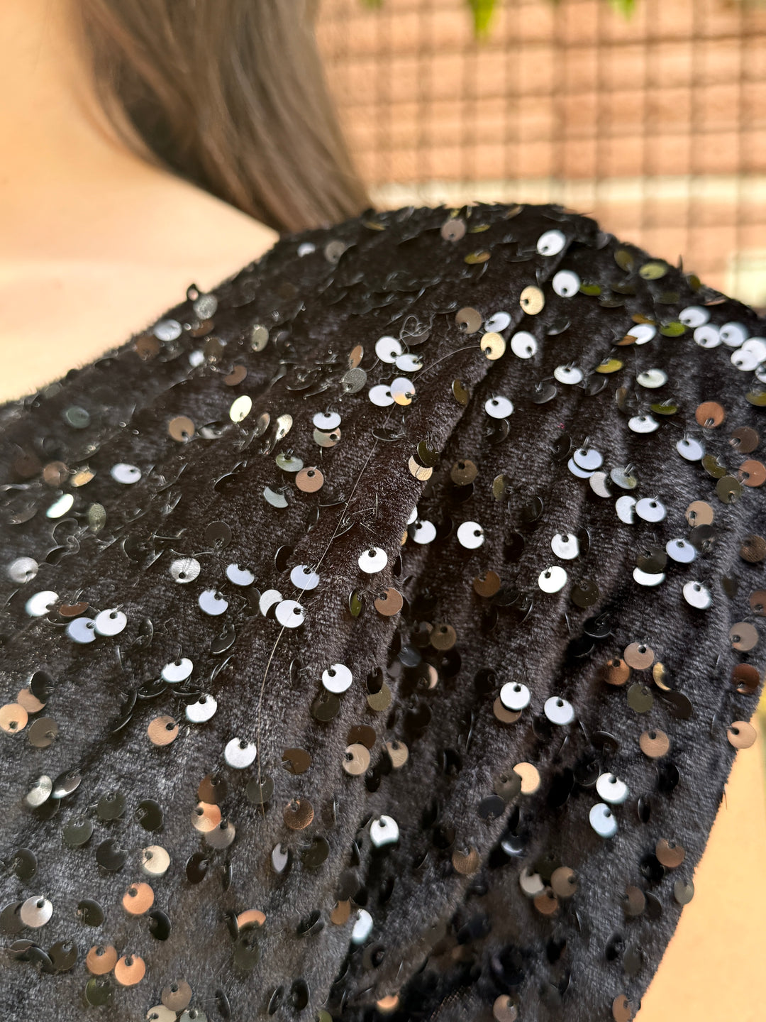 Tubino Paillettes maniche corte 11116