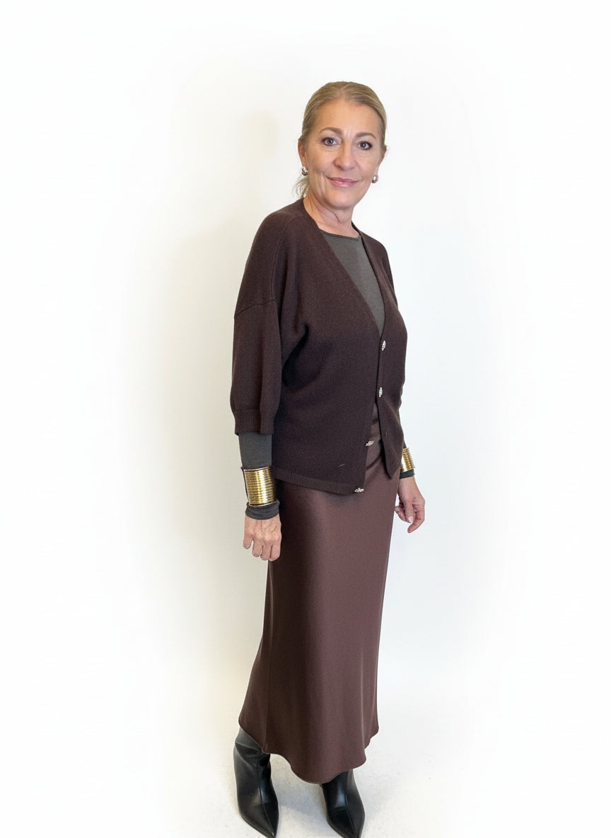 Cardigan bottoni gioiello 88331